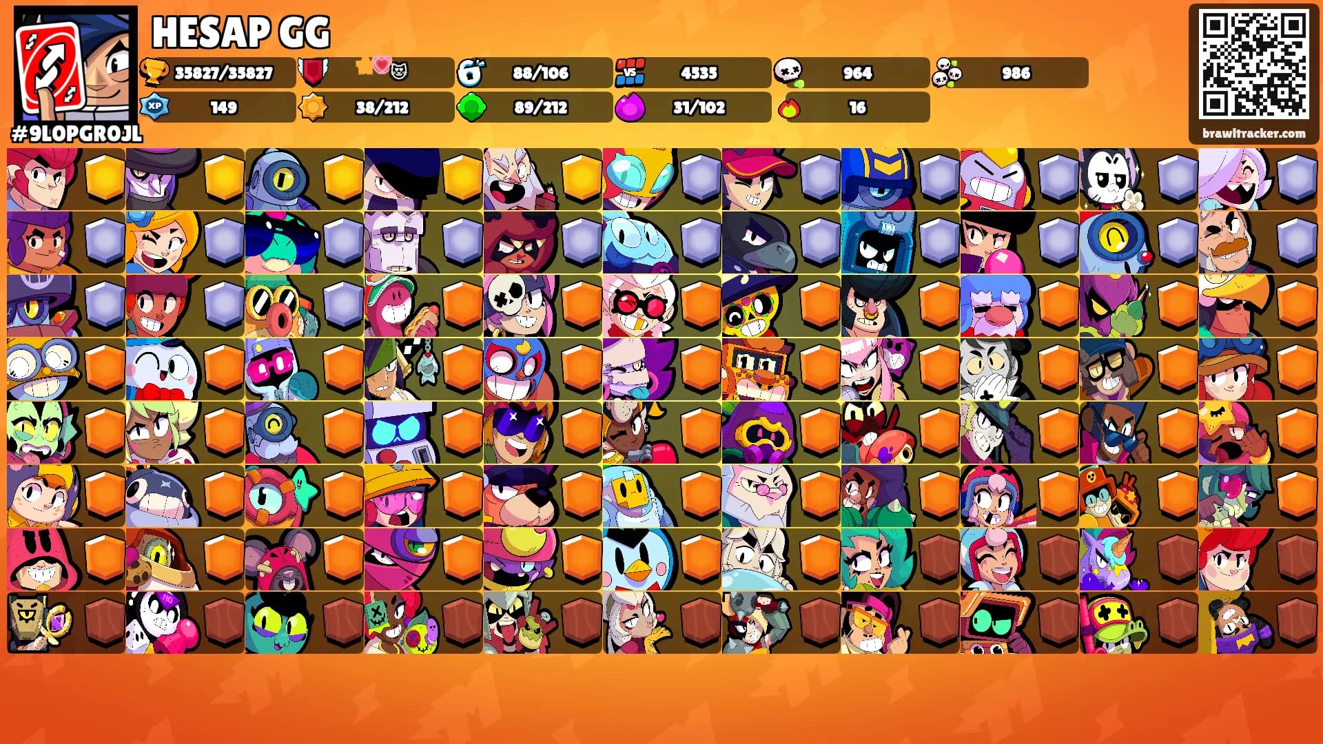 HESAP GG's Ranks