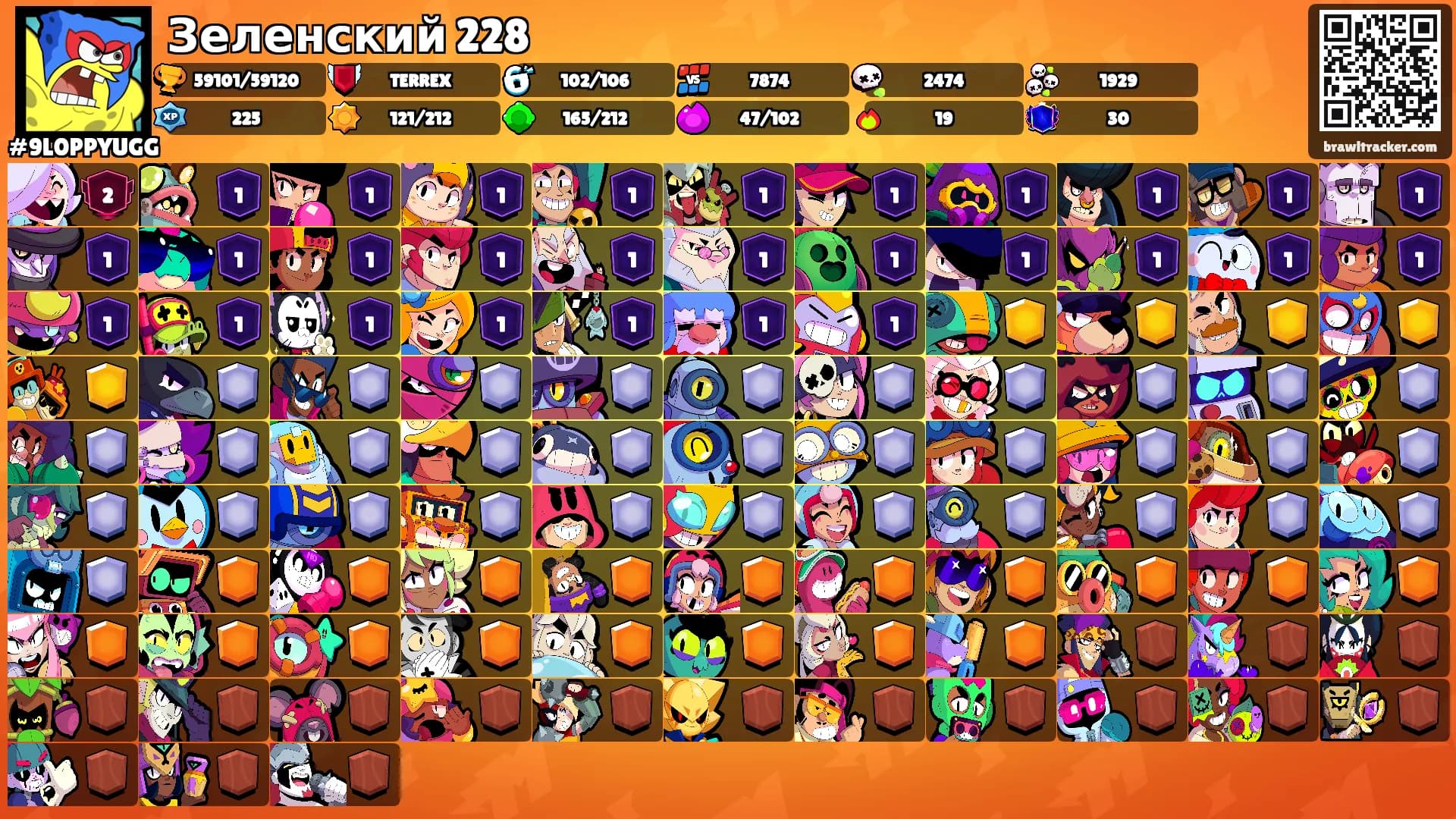 Зеленский 228's Ranks