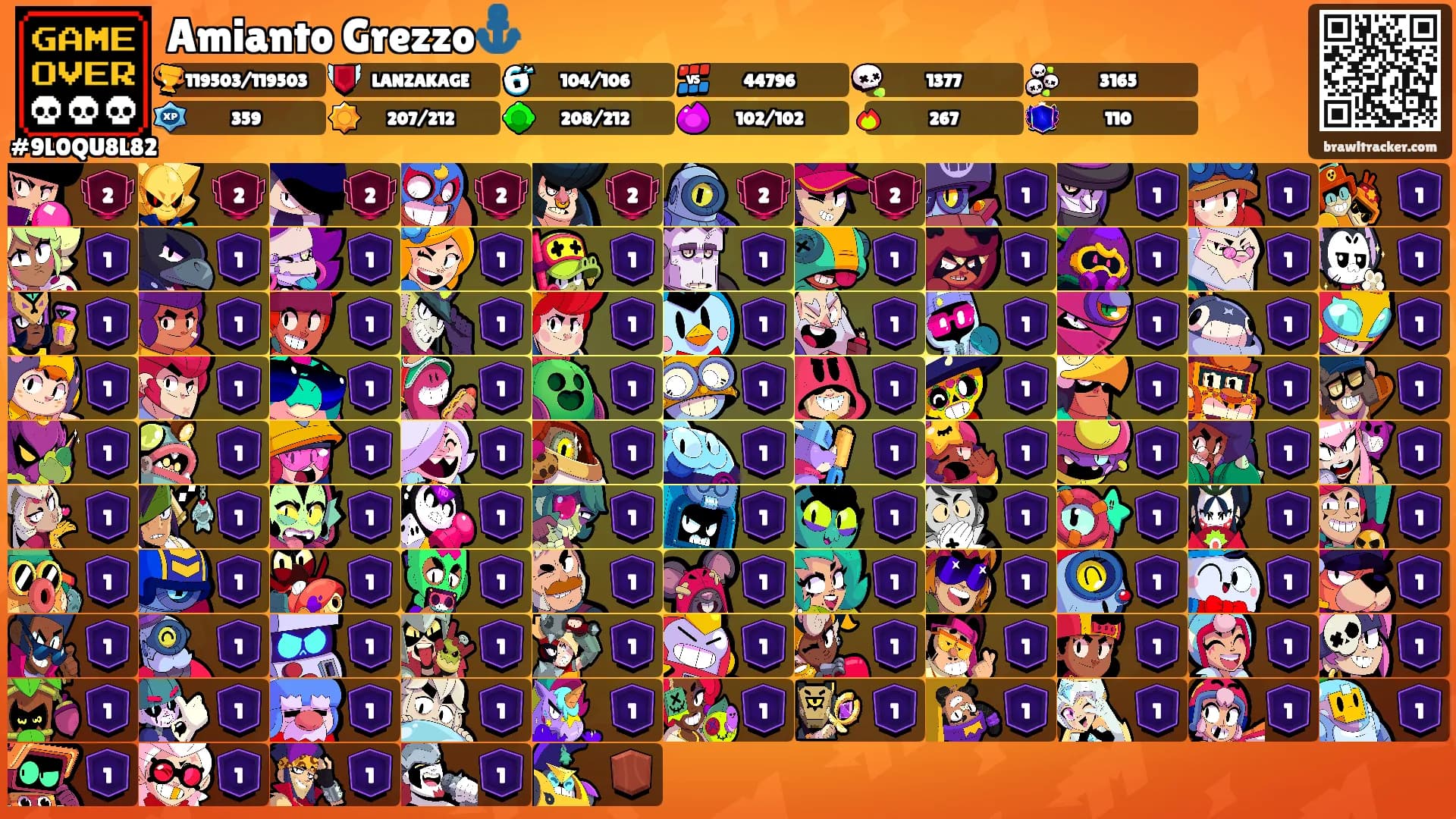 Amianto Grezzo⚓'s Ranks