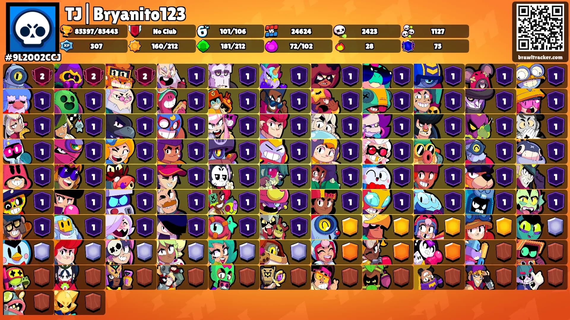 TJ|Bryanito123's Ranks