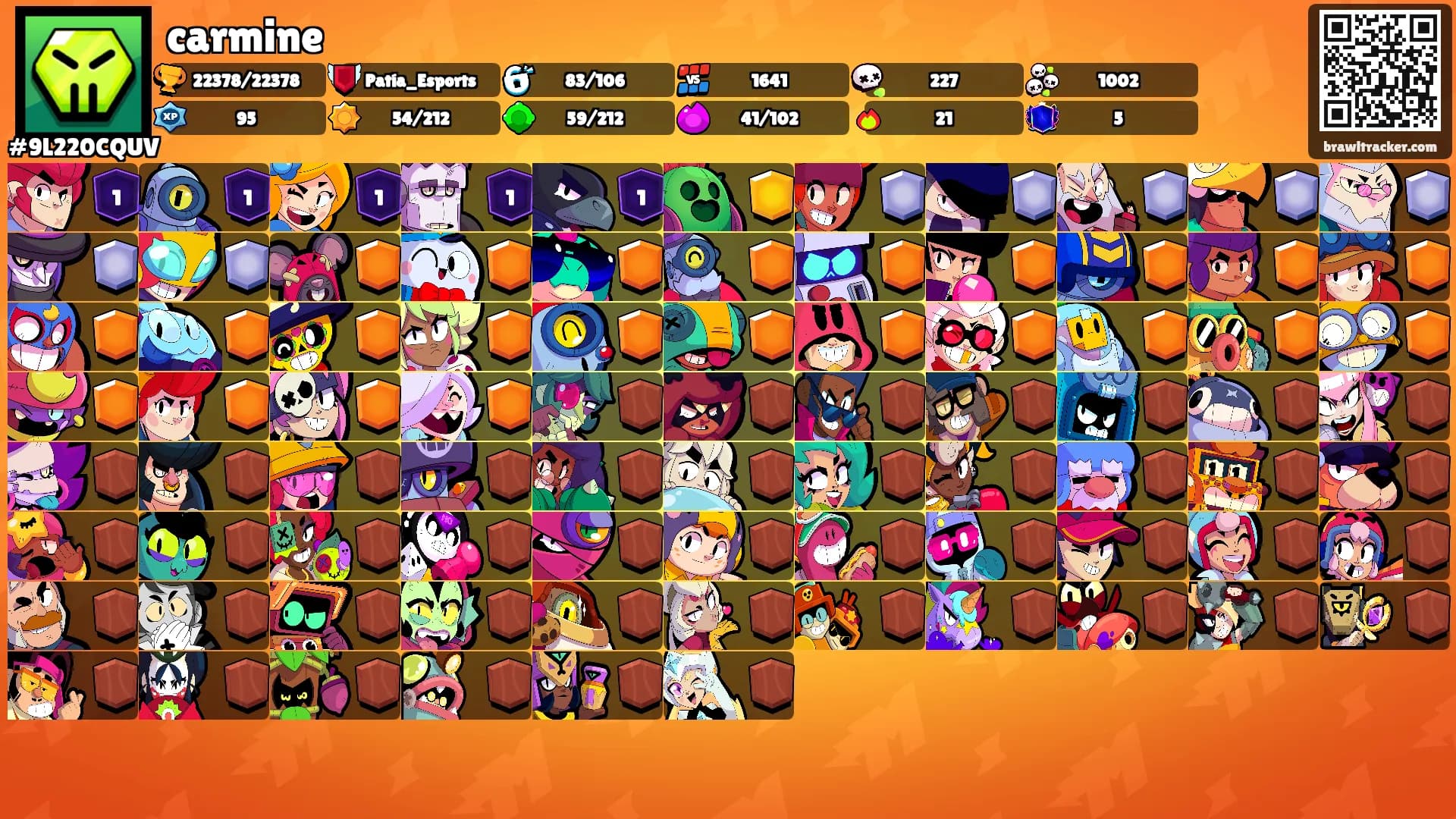 carmine's Ranks