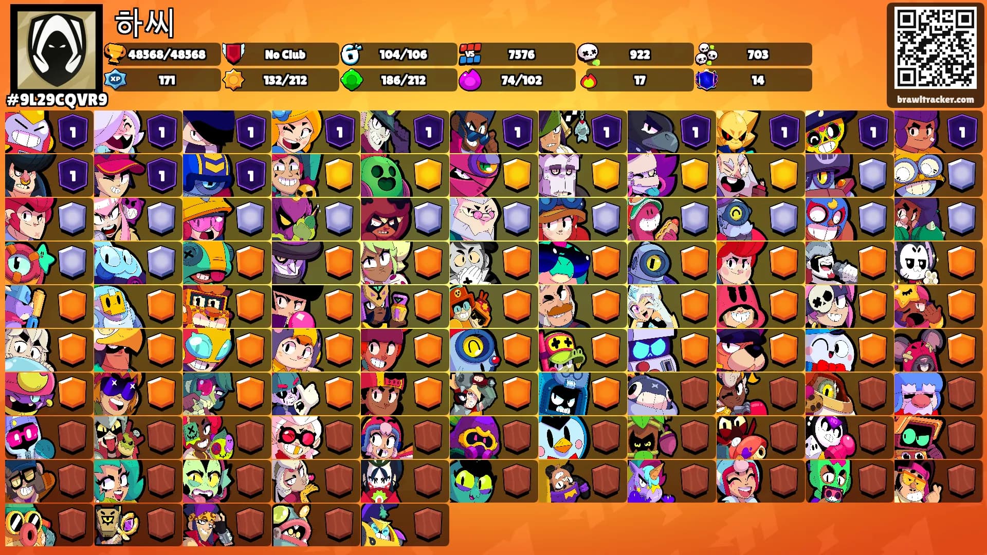 하씨's Ranks