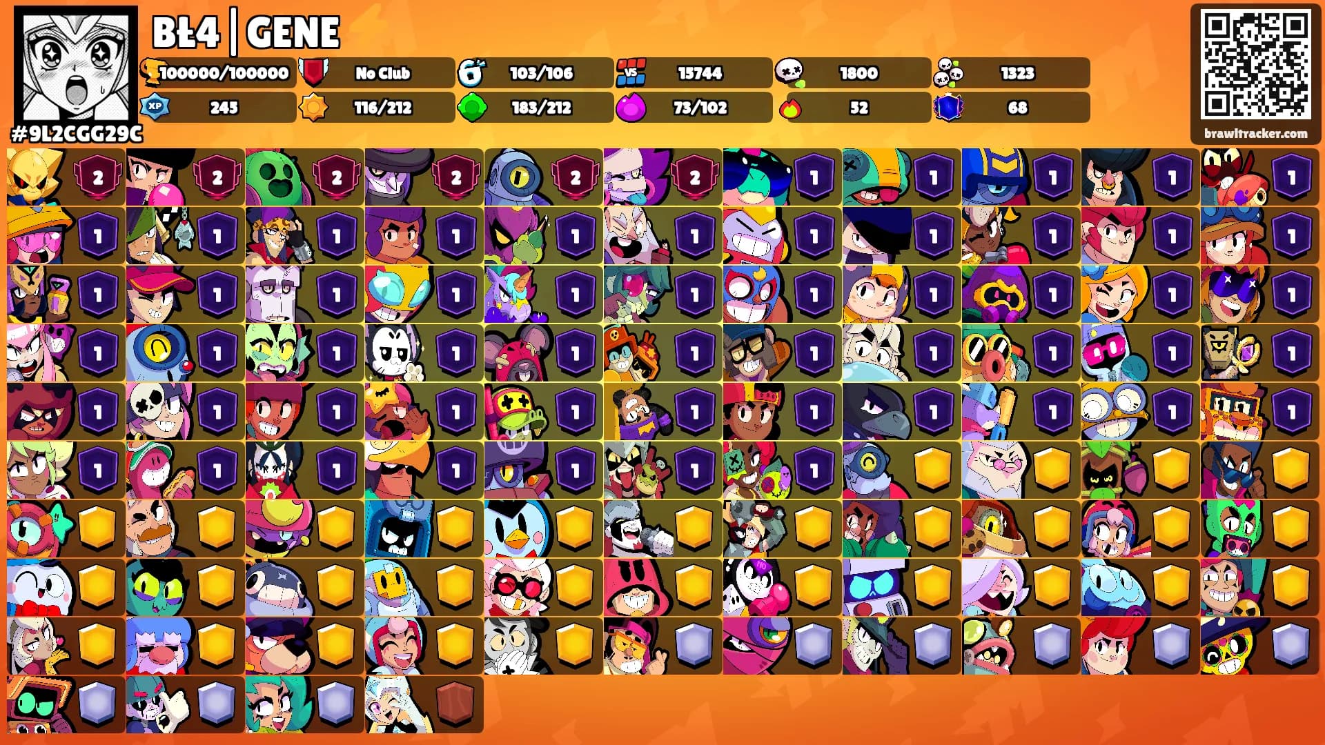 BŁ4|GENE ⚡️'s Ranks