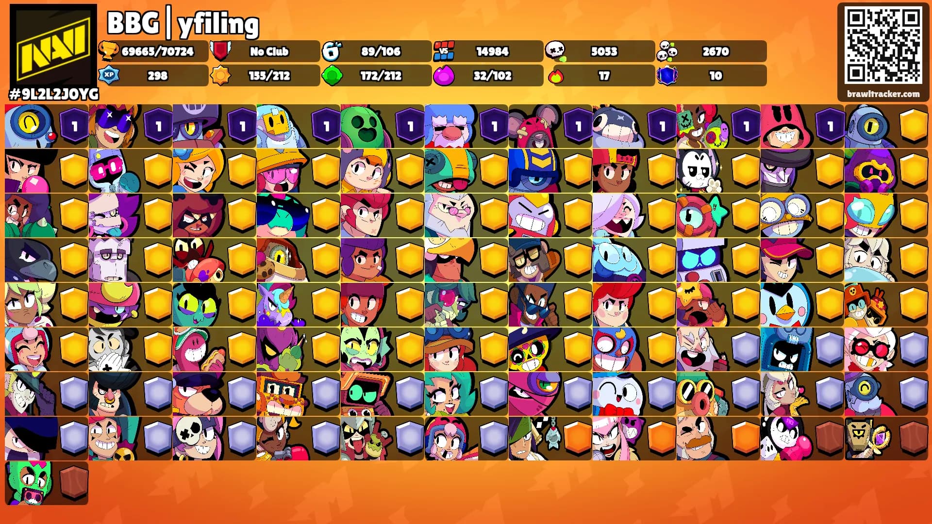 BBG|yfiling's Ranks