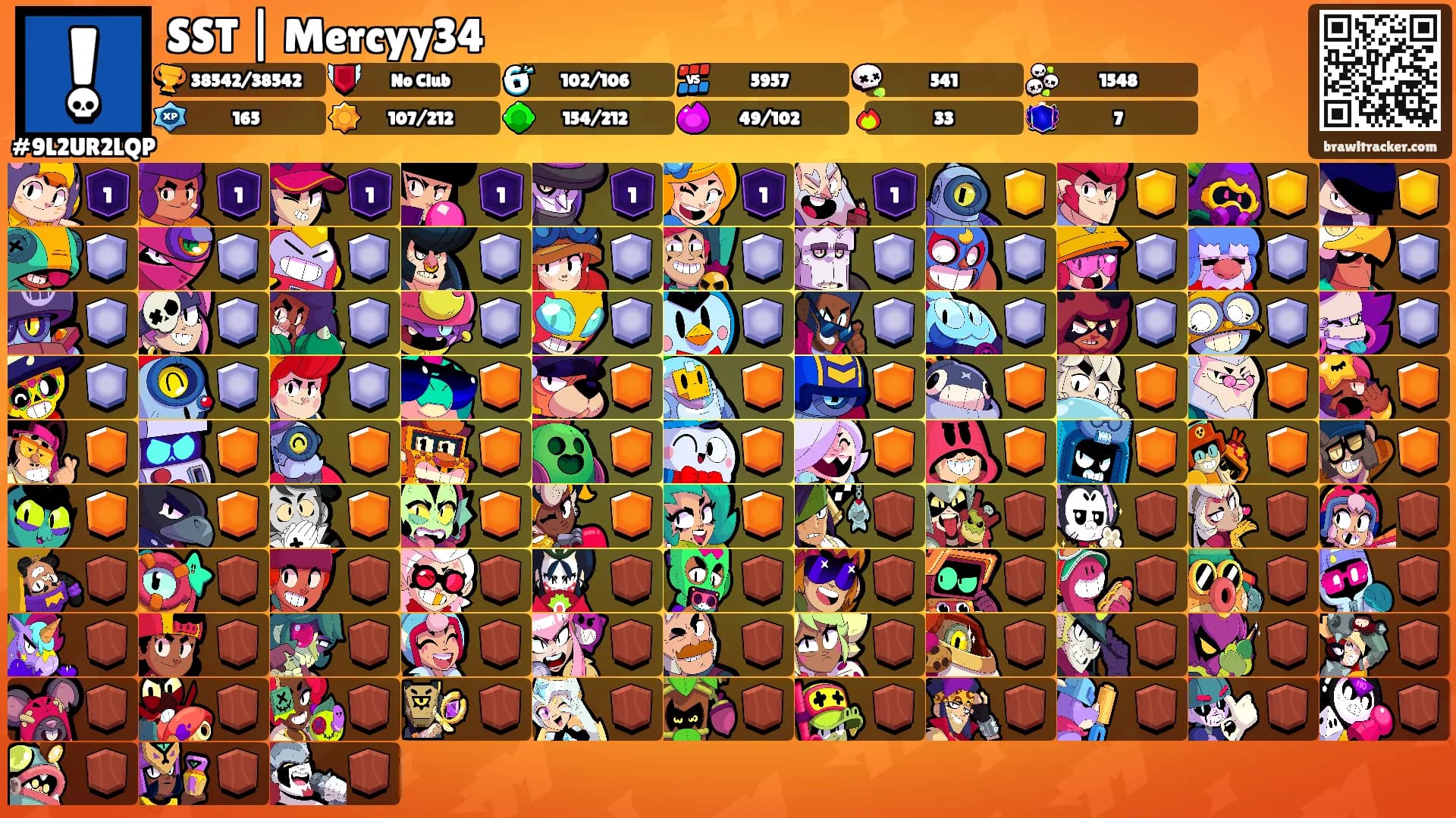 SST | Mercyy34's Ranks