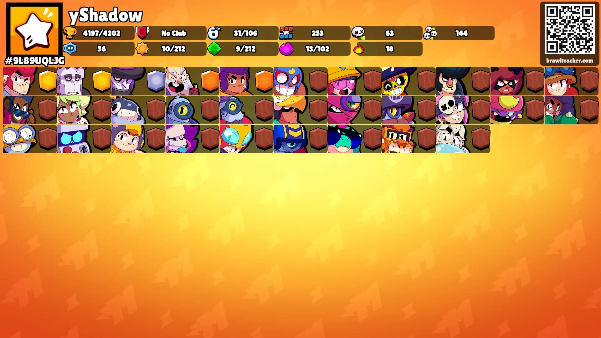 yShadow's Ranks