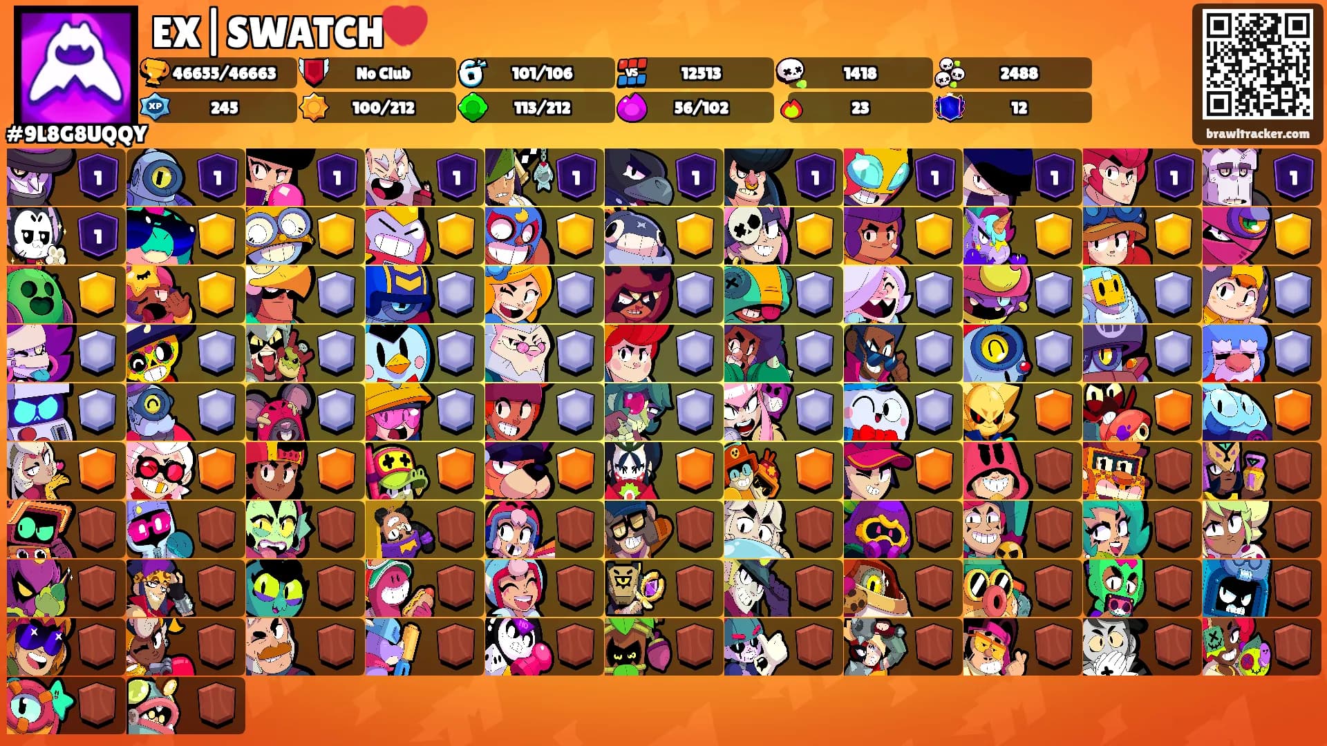 EX|SWATCH💔's Ranks