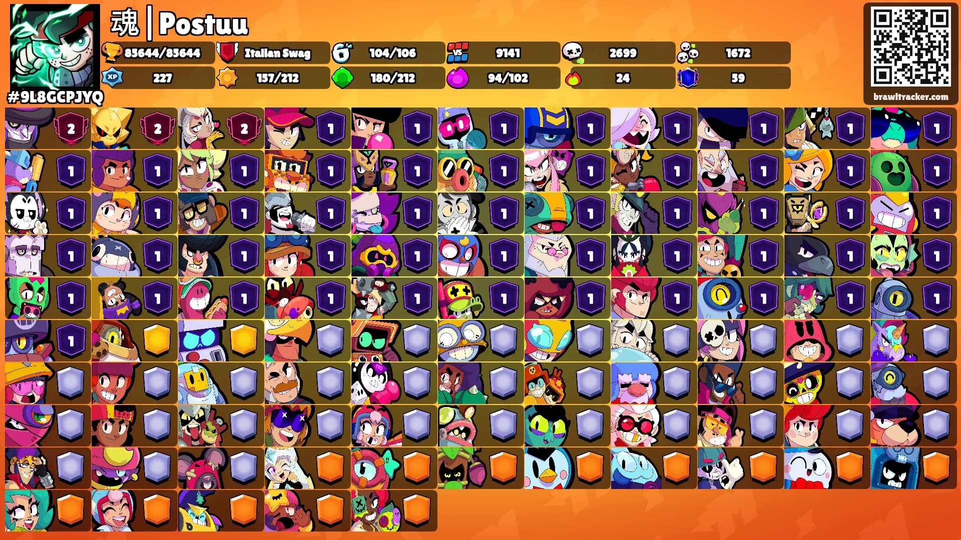 魂|Postuu's Ranks