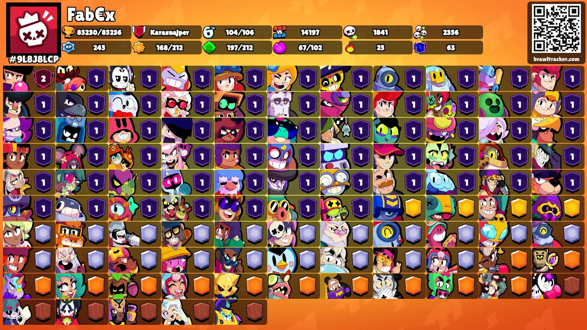 Fab€x's Ranks