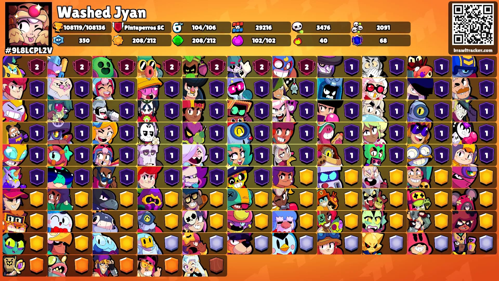 Washed Jyan's Ranks