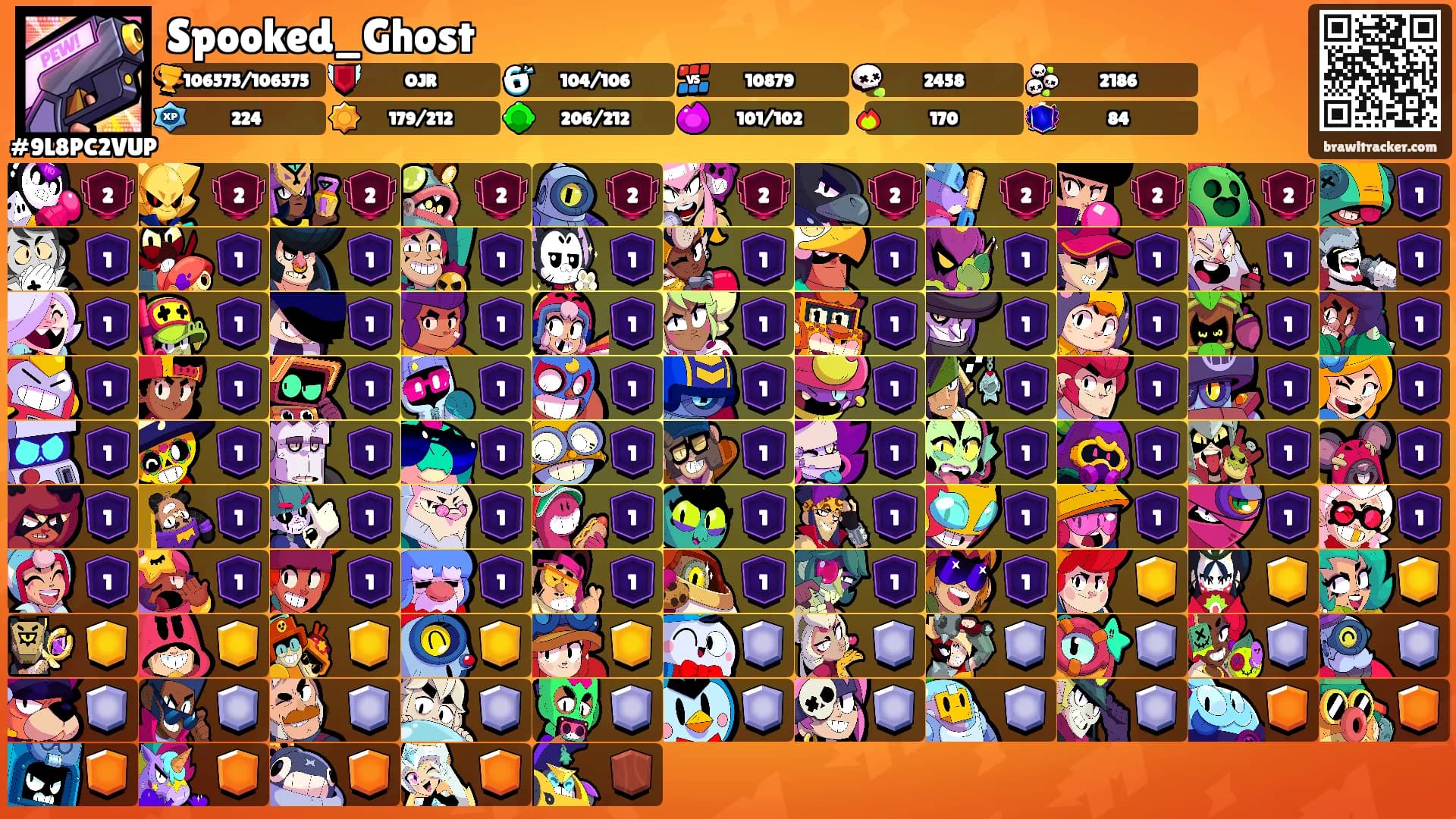 Spooked_Ghost's Ranks