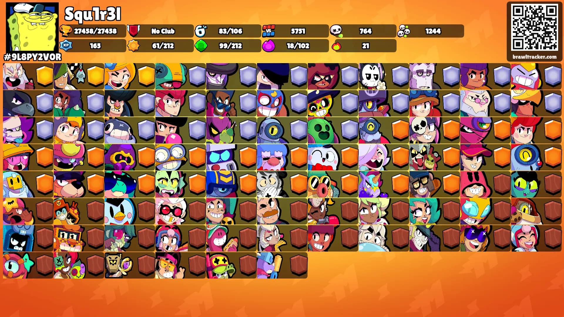 Squ1r3l's Ranks