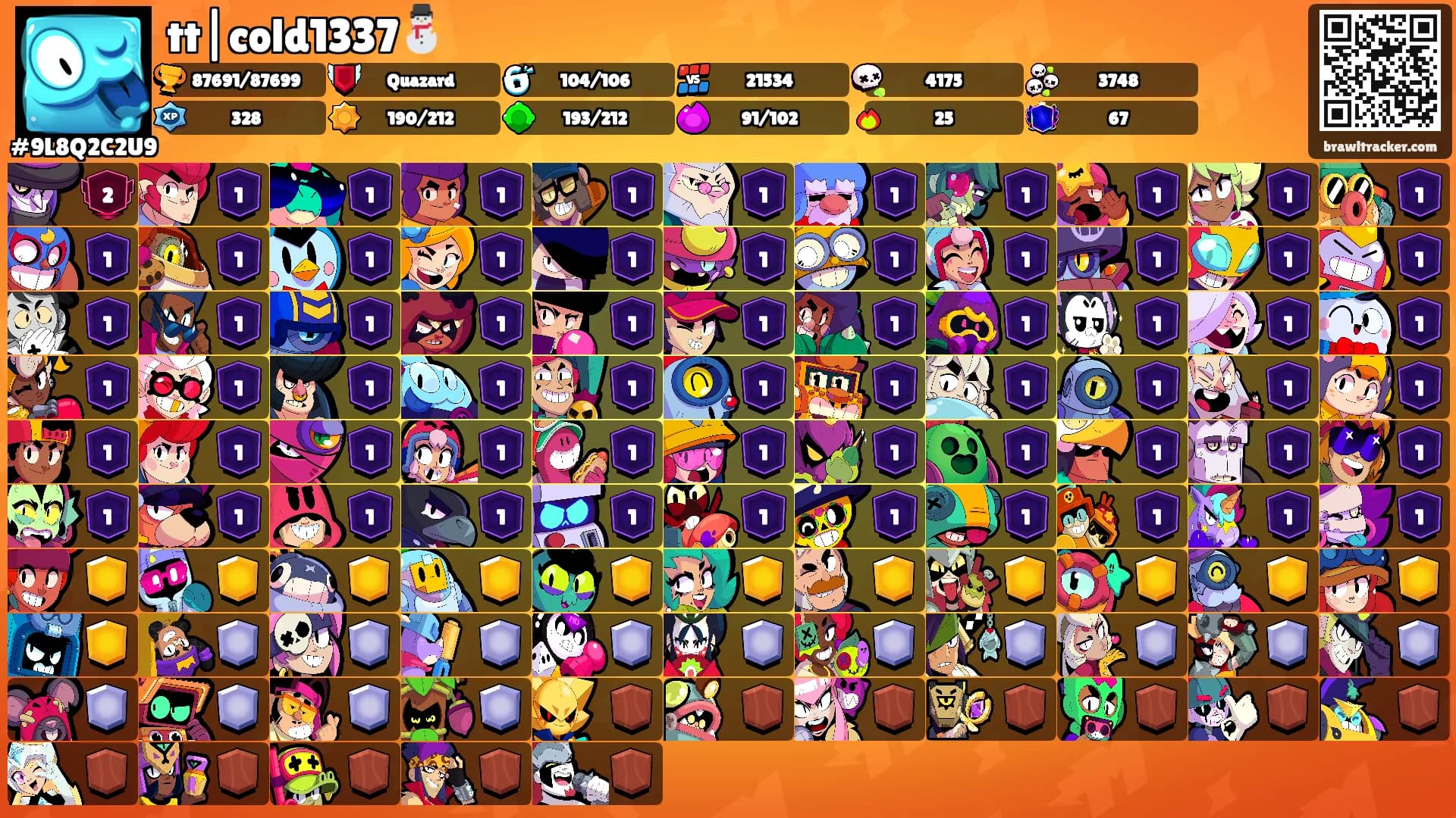 tt|cold1337⛄'s Ranks