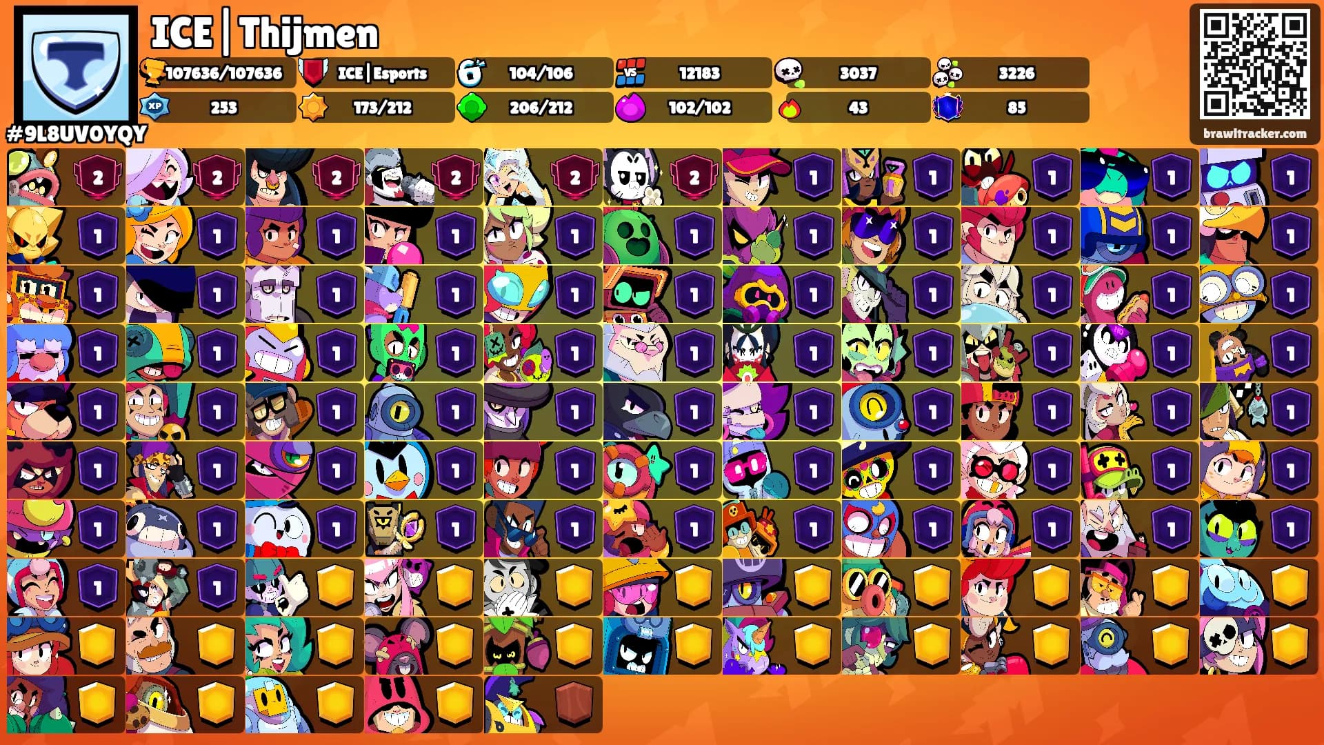 ICE|Thijmen's Ranks