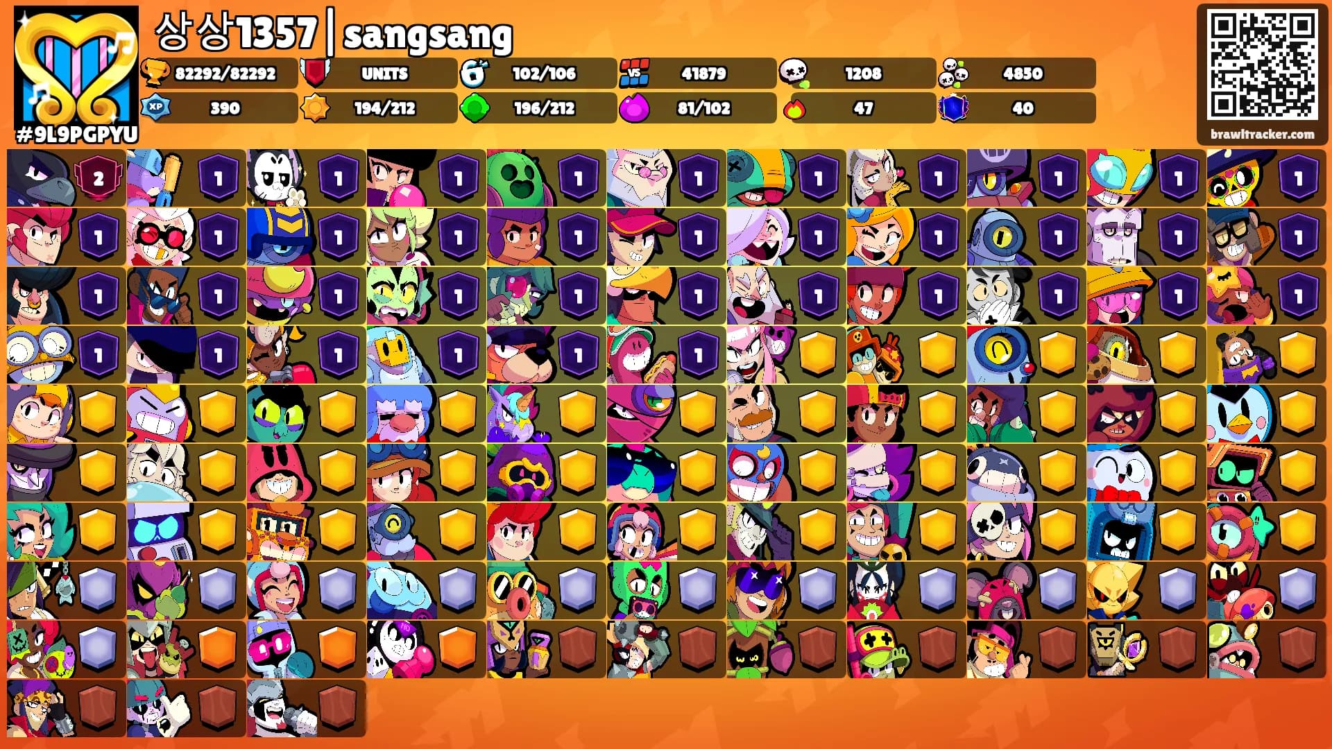 상상1357|sangsang's Ranks