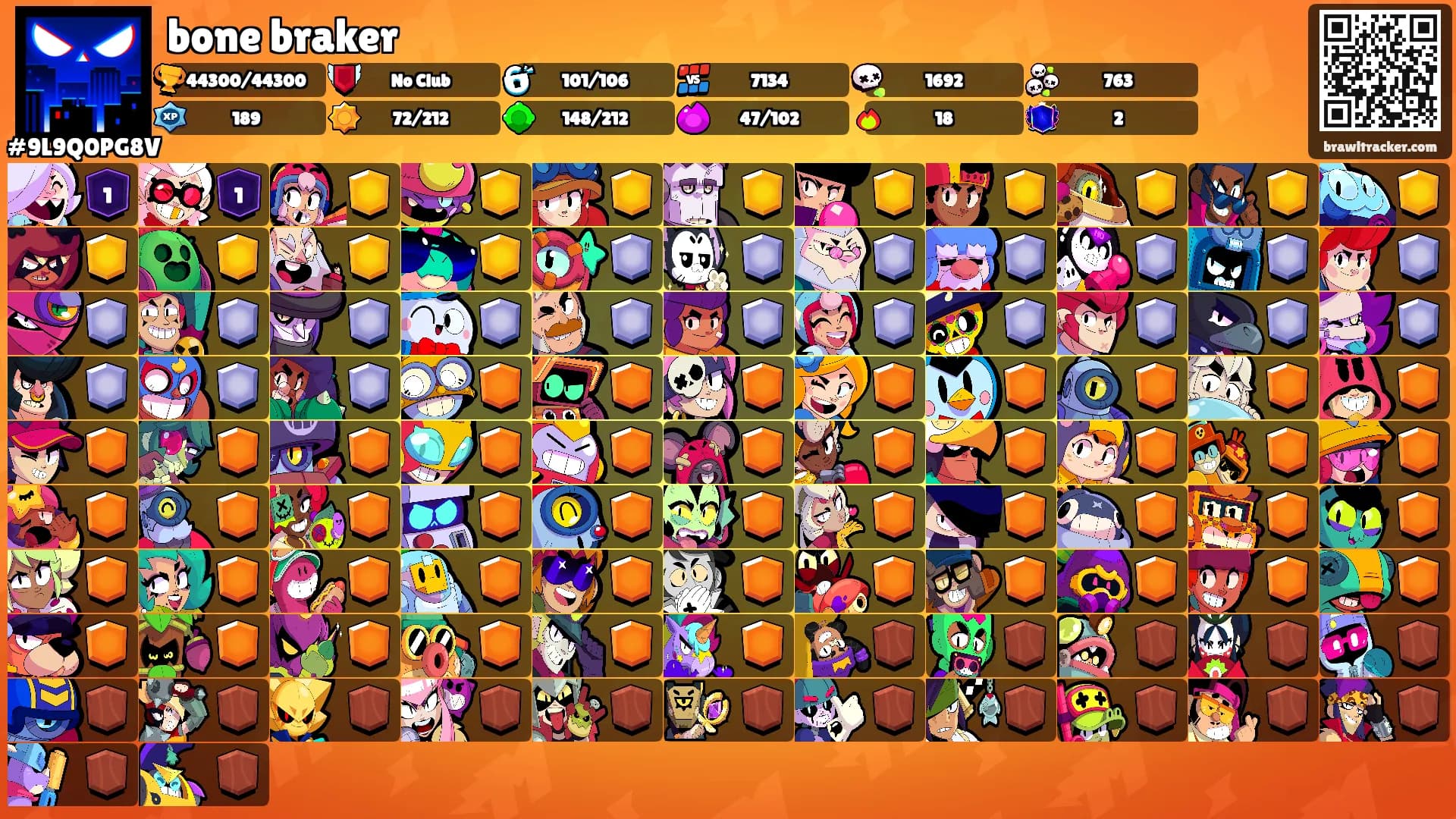 bone braker's Ranks