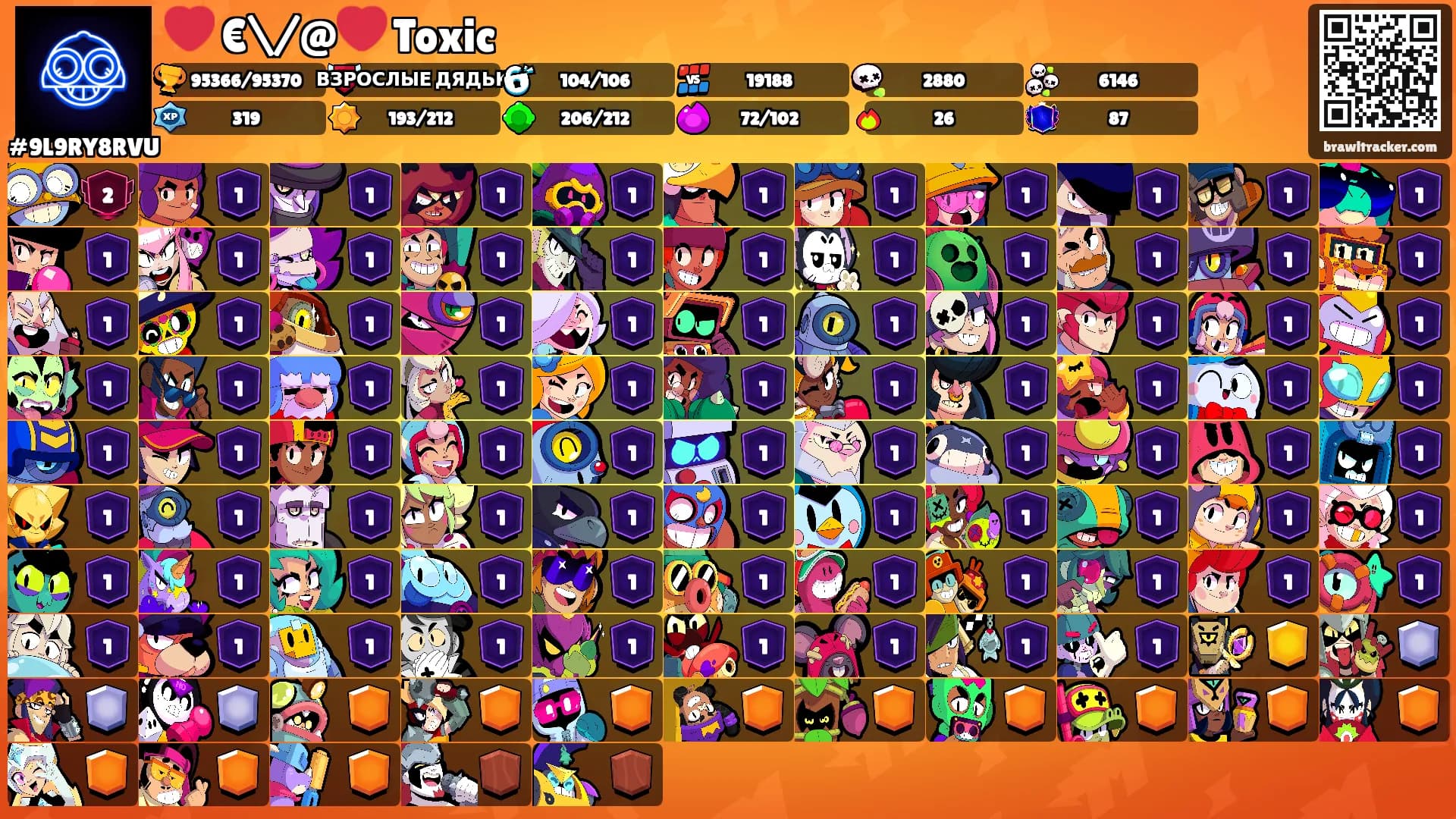 ❤️ €\/@❤️ Toxic's Ranks