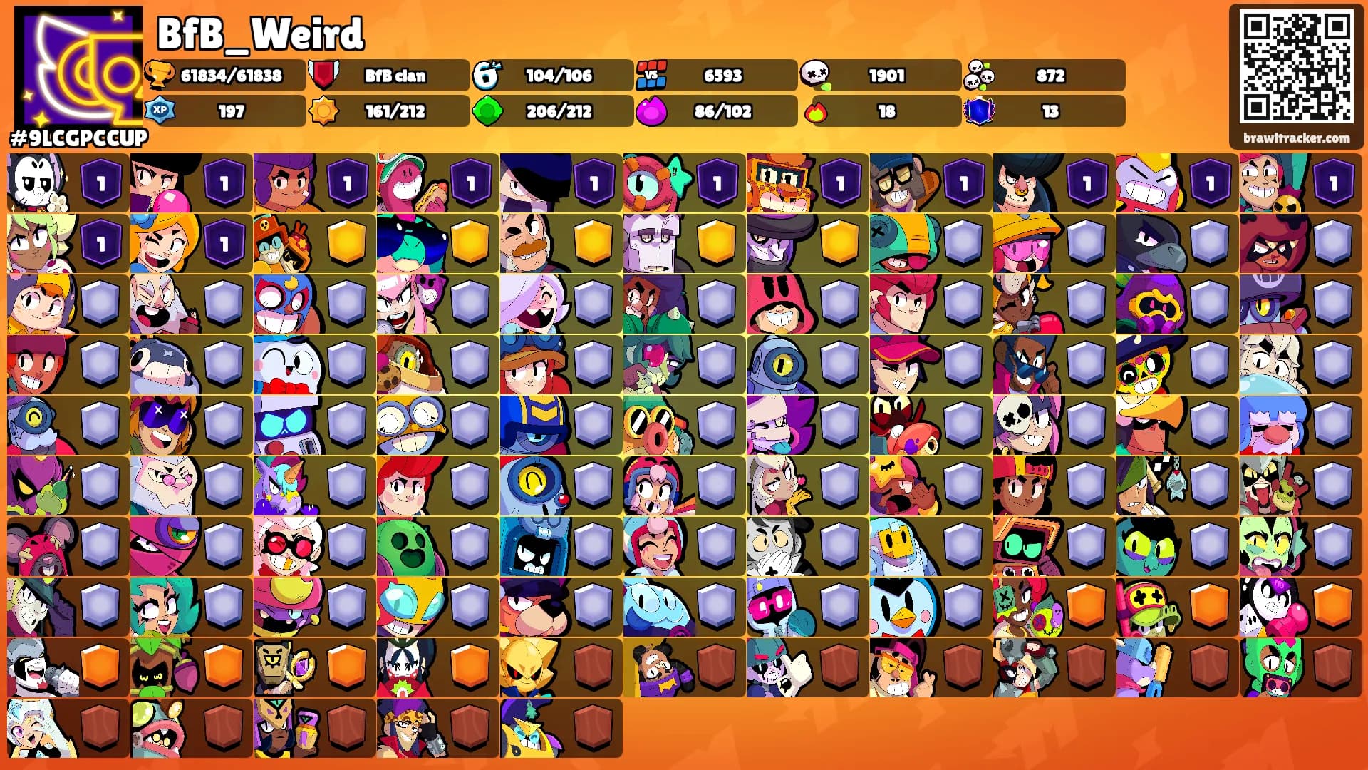 BfB_Weird's Ranks