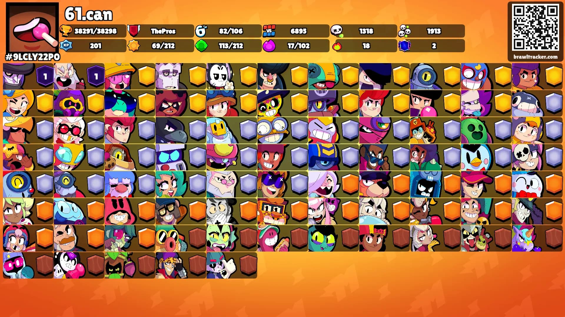 61.can's Ranks