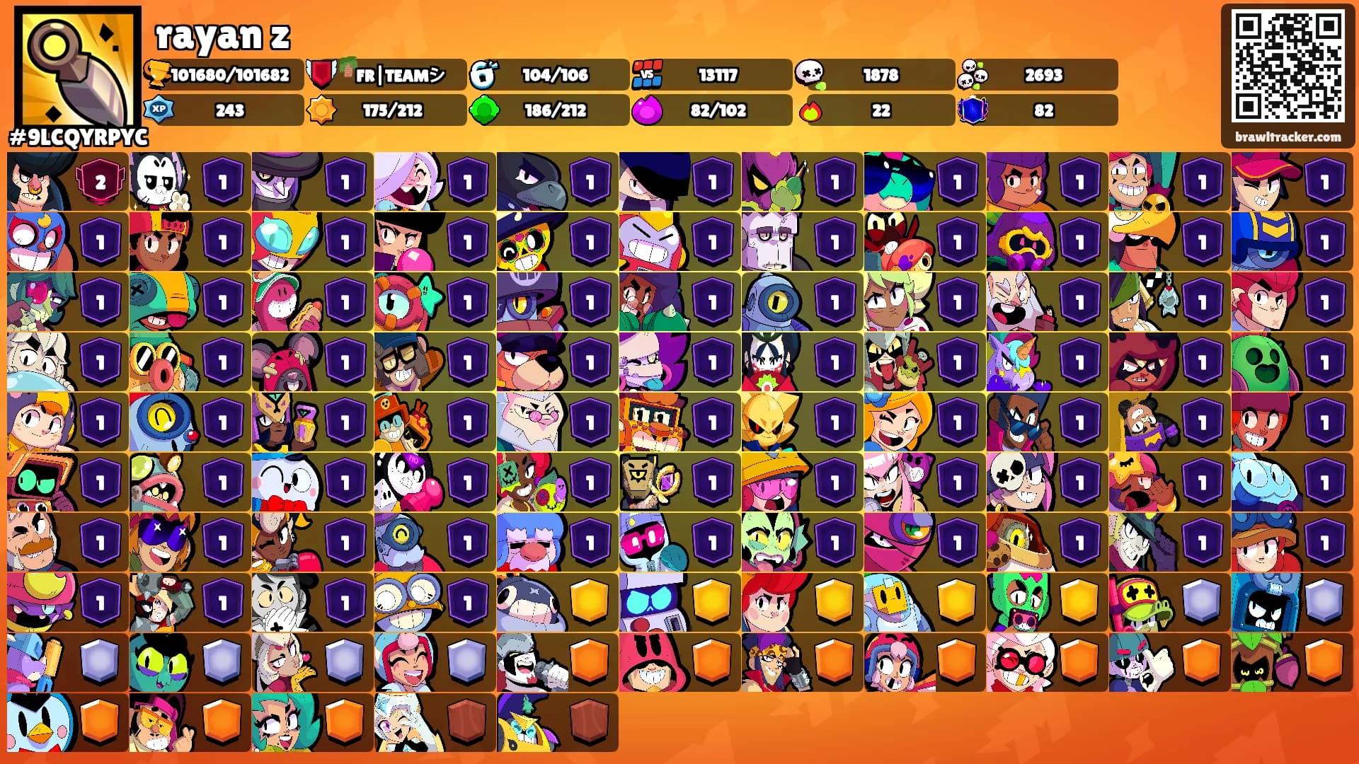 rayan z's Ranks
