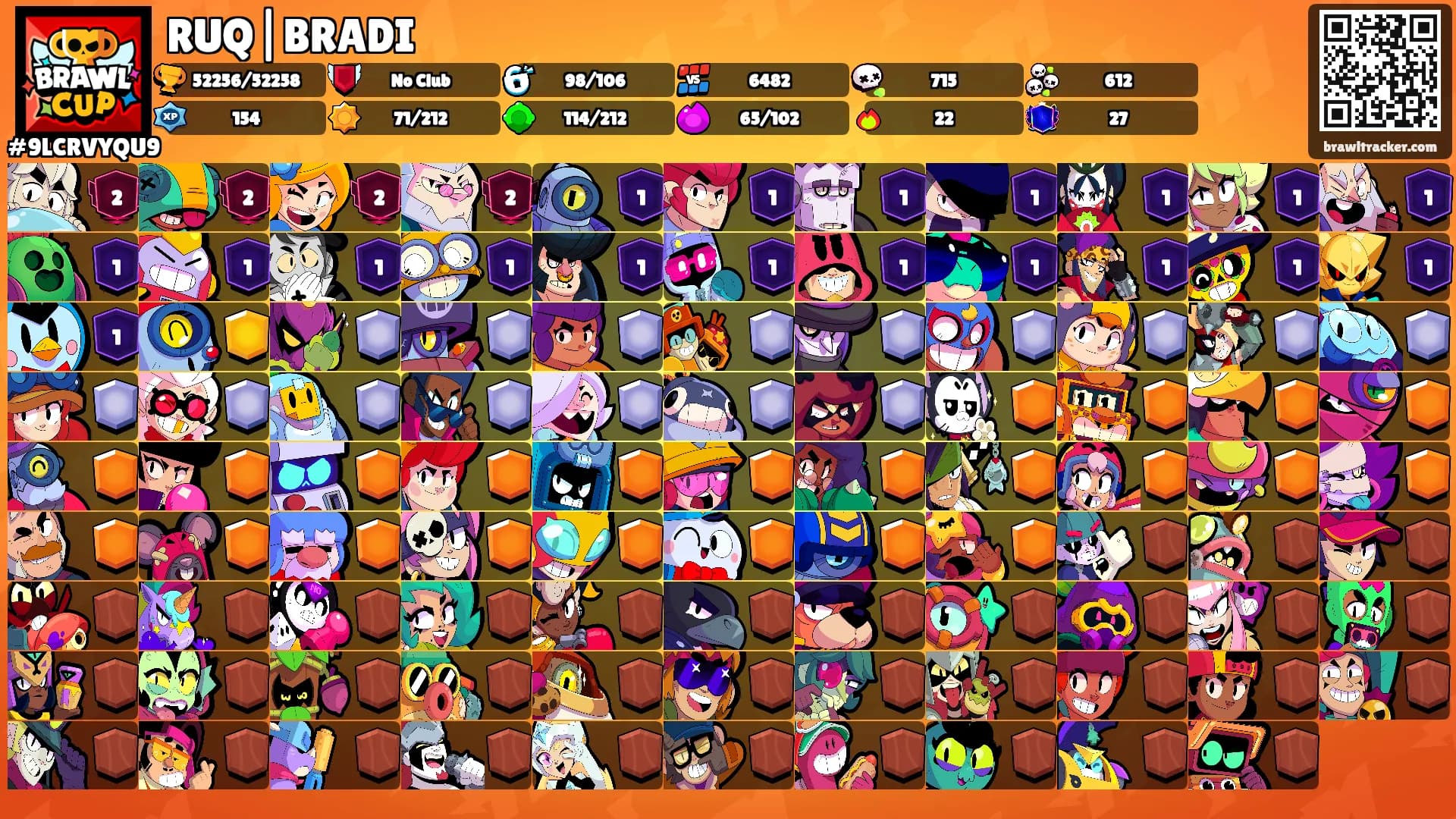 RUQ|BRADI's Ranks