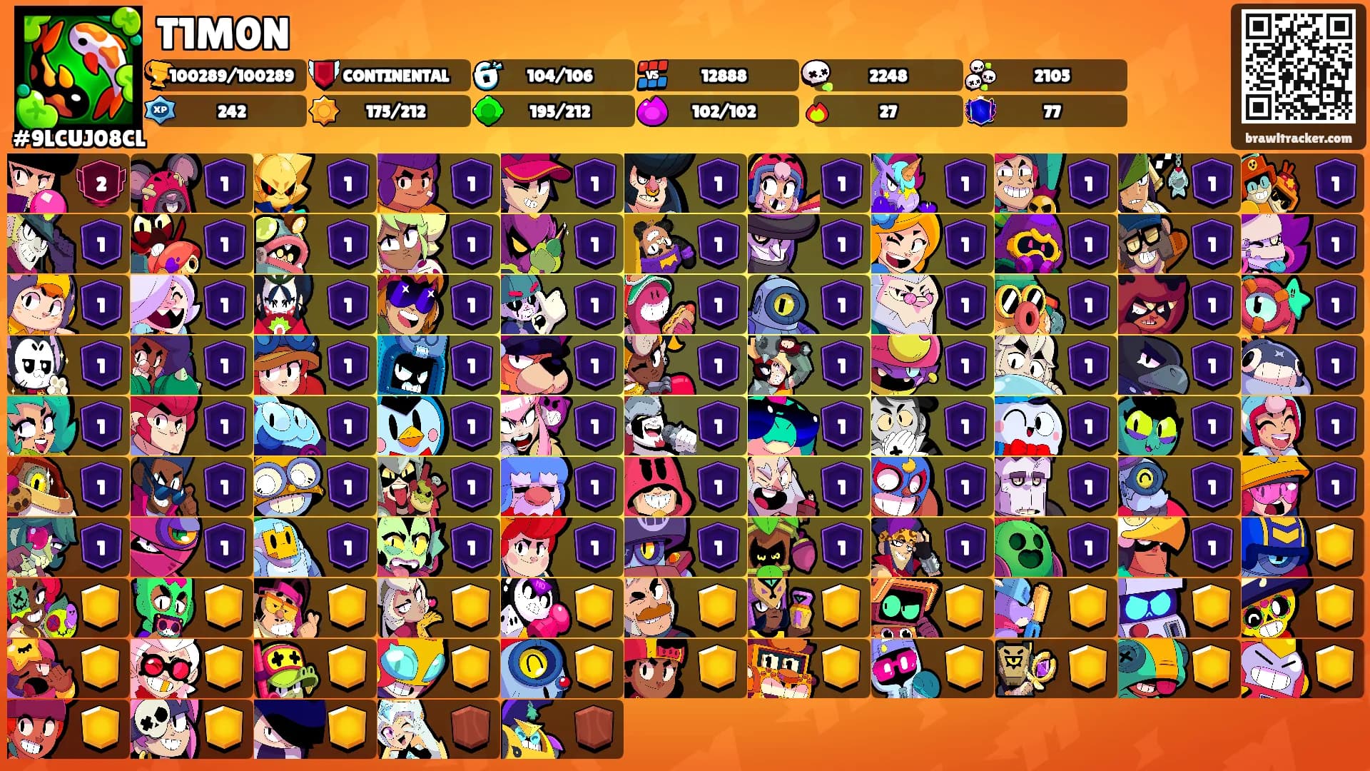 T1M0N's Ranks