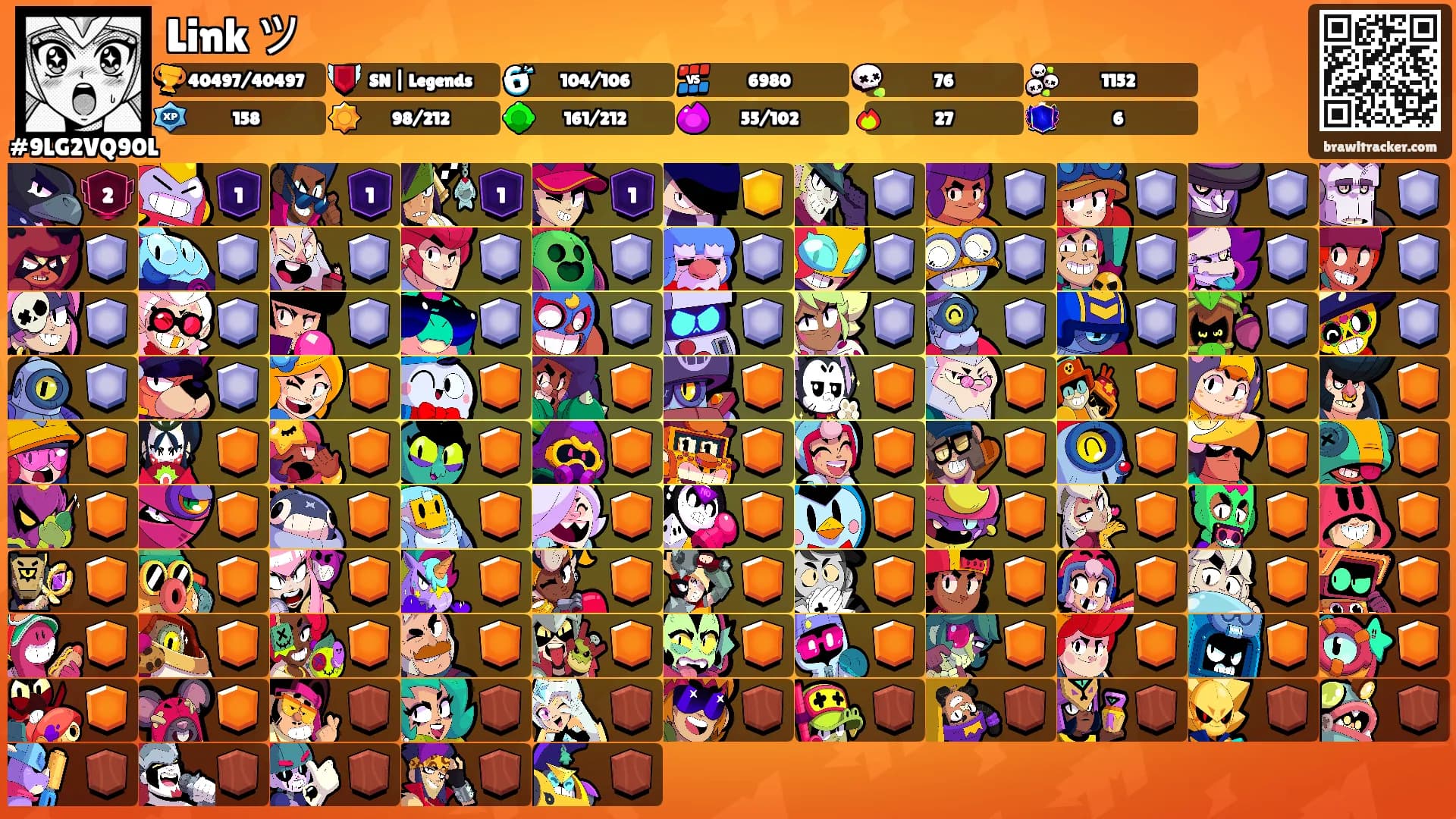 Link ⁠ツ's Ranks