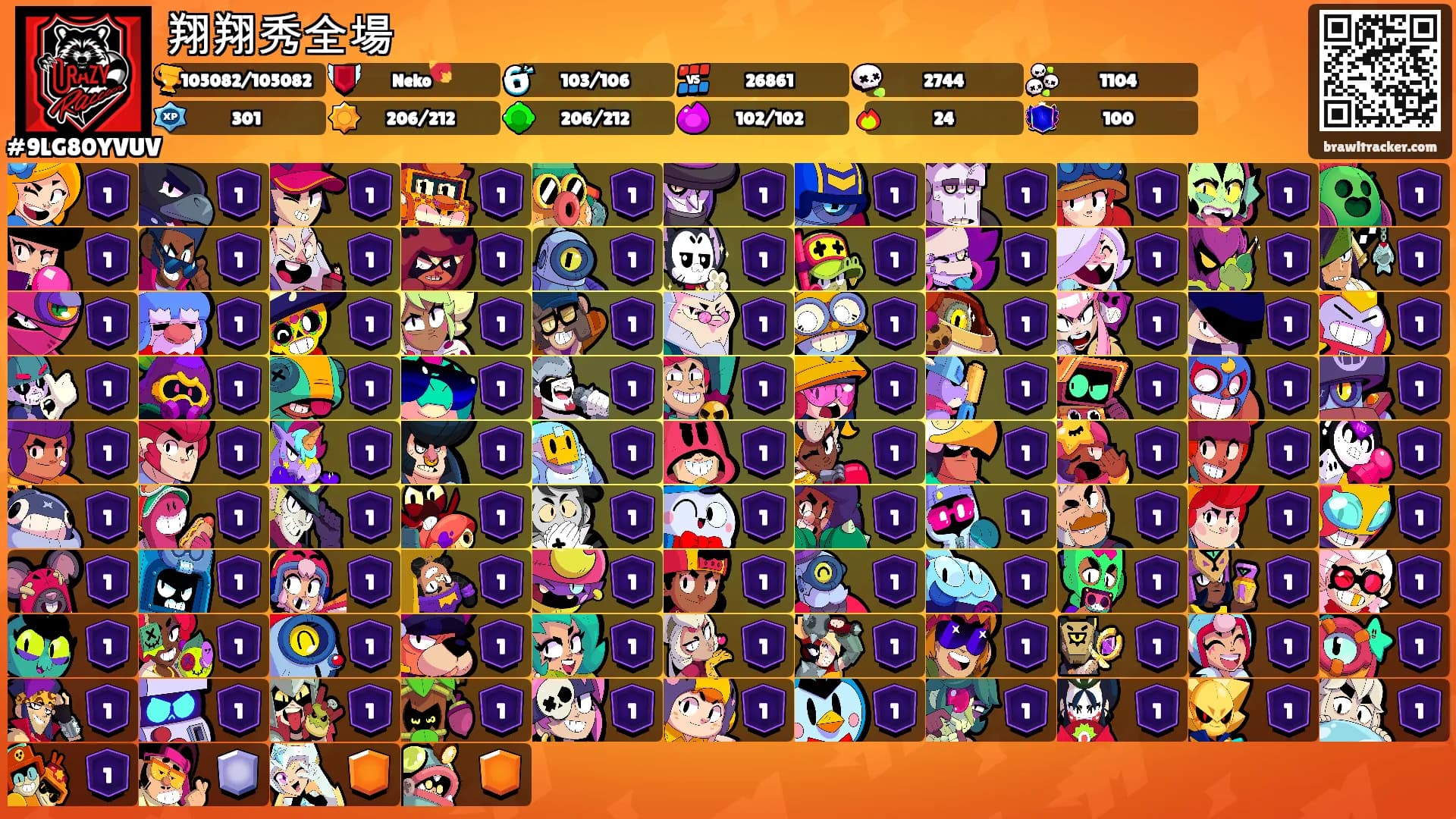 翔翔秀全場's Ranks