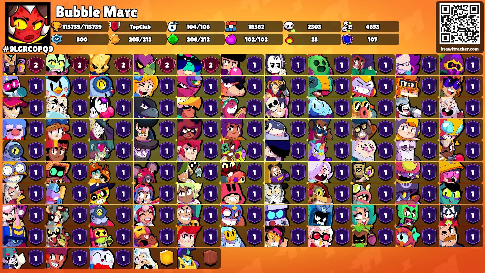Bubble Marc's Ranks