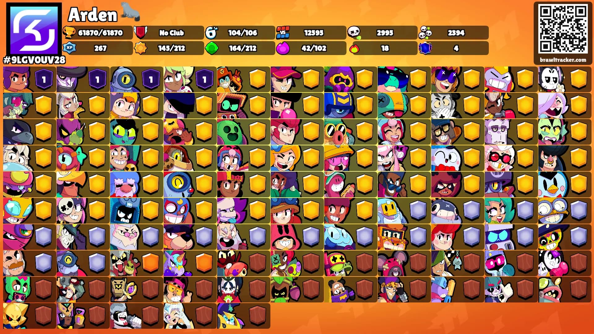 Arden 🦭's Ranks