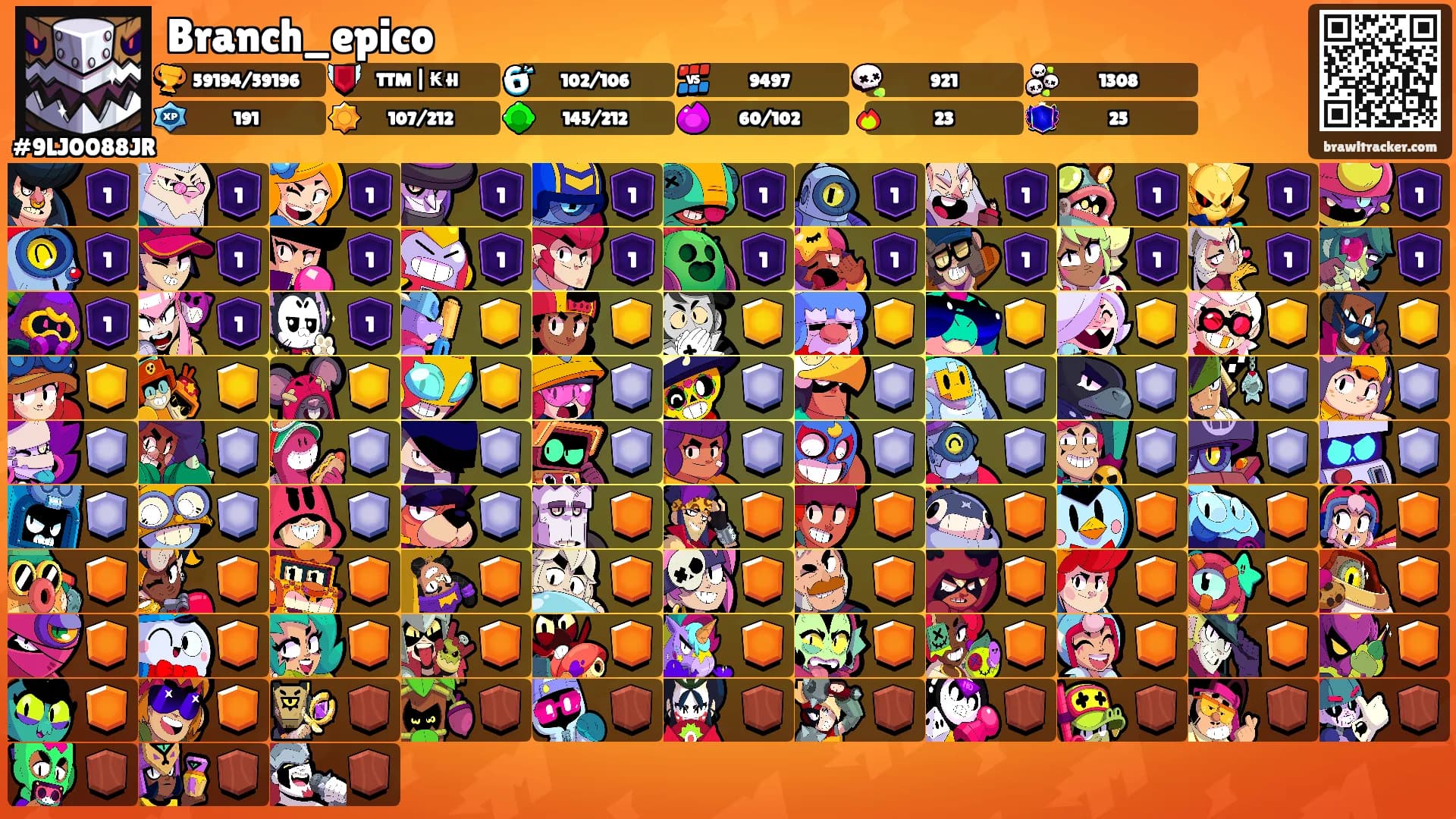Branch_epico's Ranks