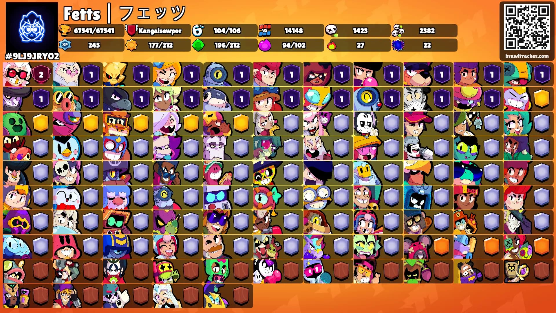 Fetts | フェッツ's Ranks