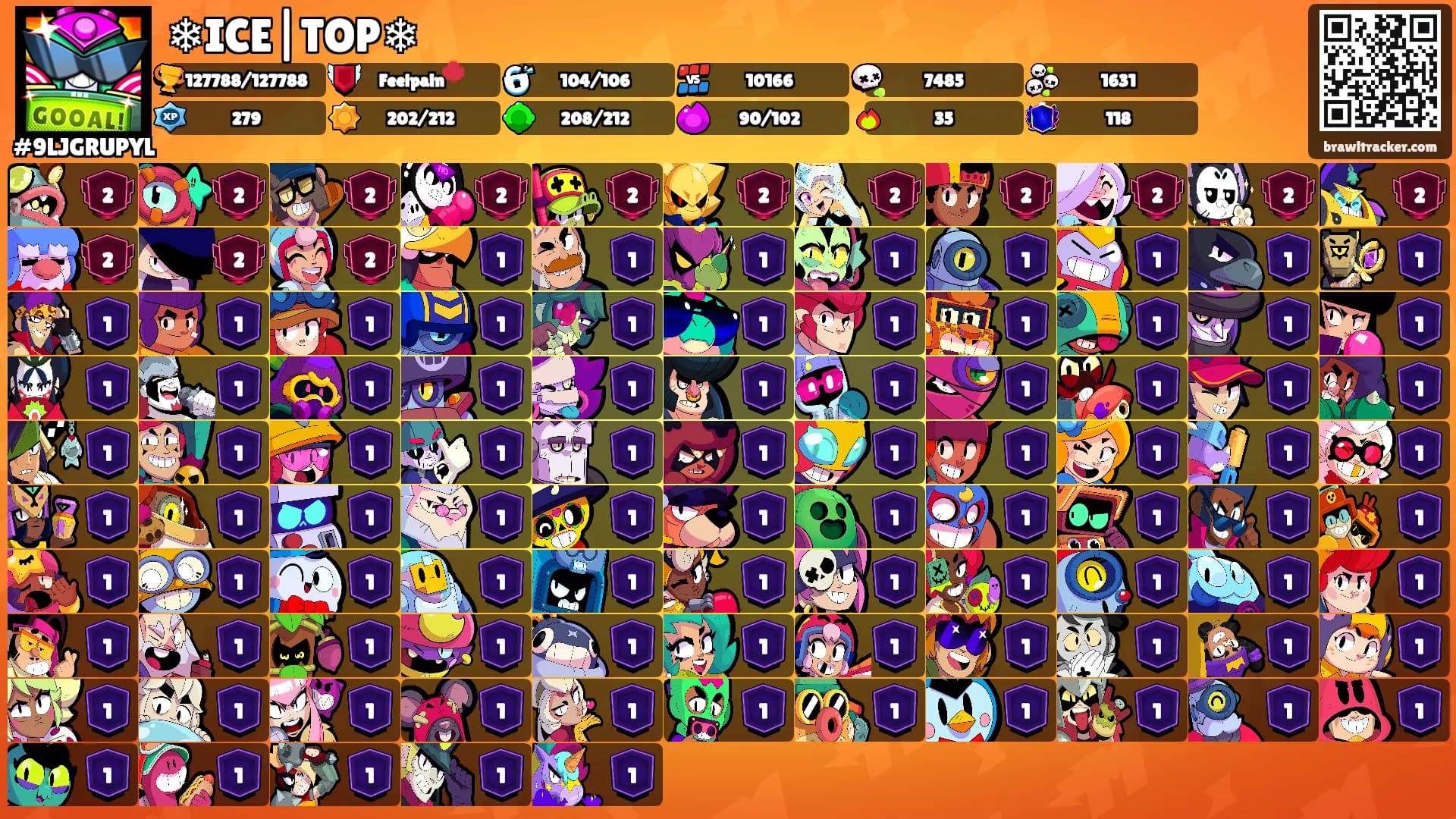 ❄ICE|TOP❄'s Ranks