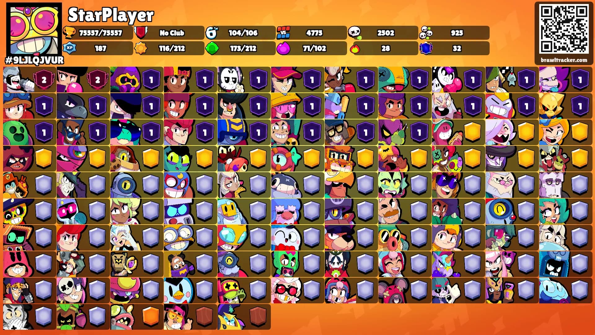 StarPlayer's Ranks