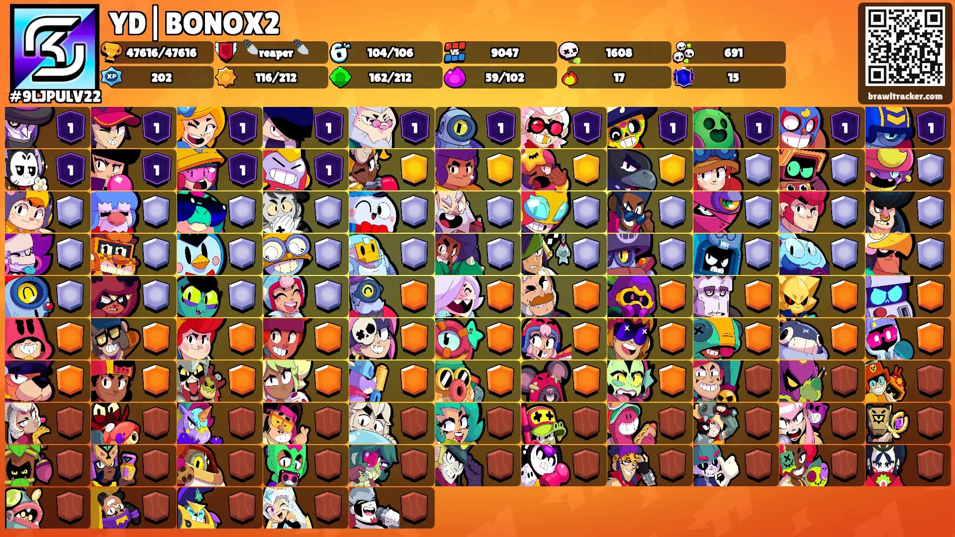 YD|BONOX2's Ranks