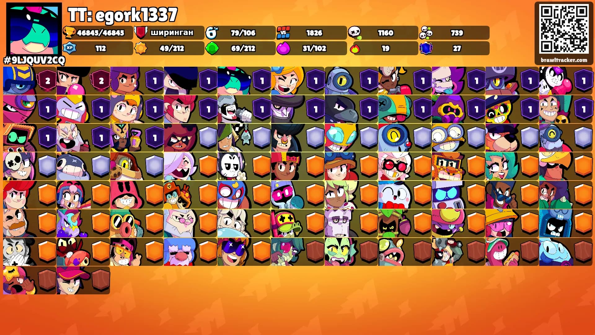 TT: egork1337's Ranks