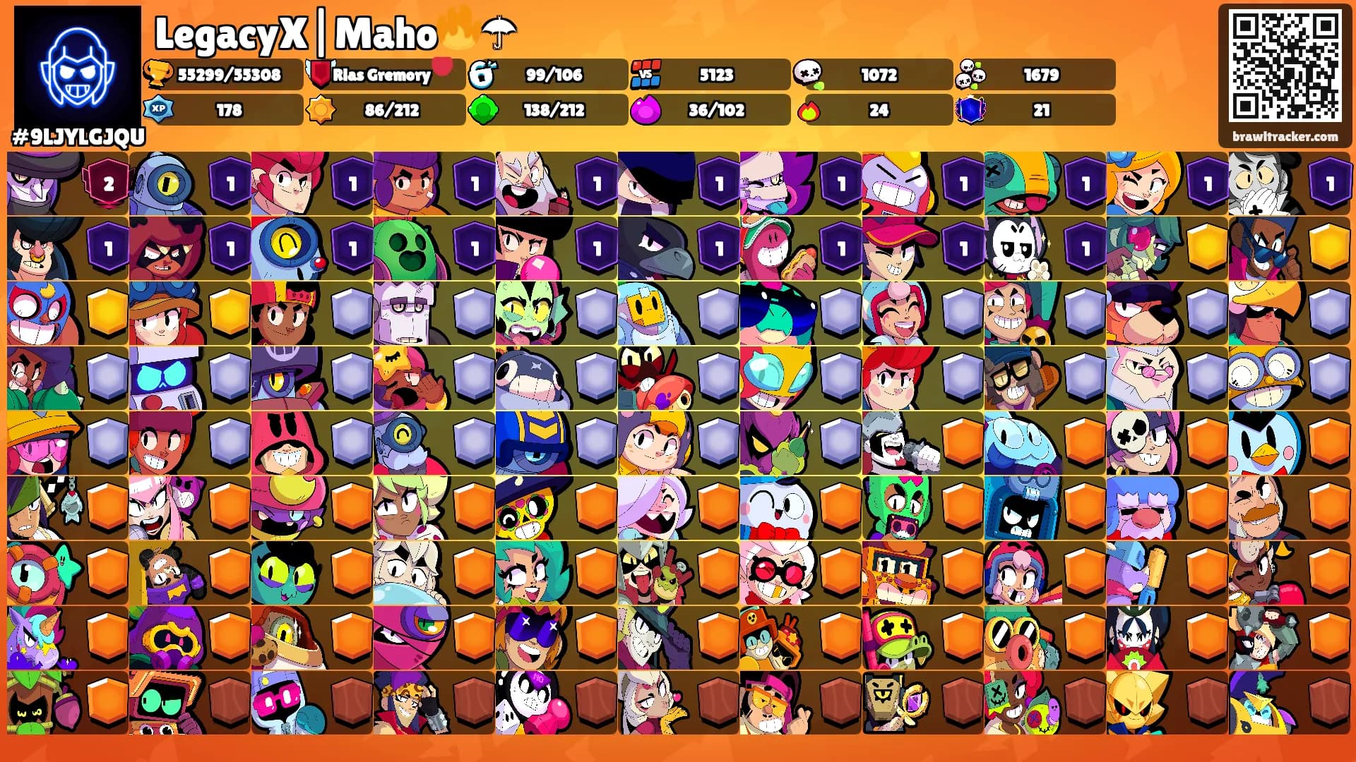 LegacyX|Maho🔥☂'s Ranks