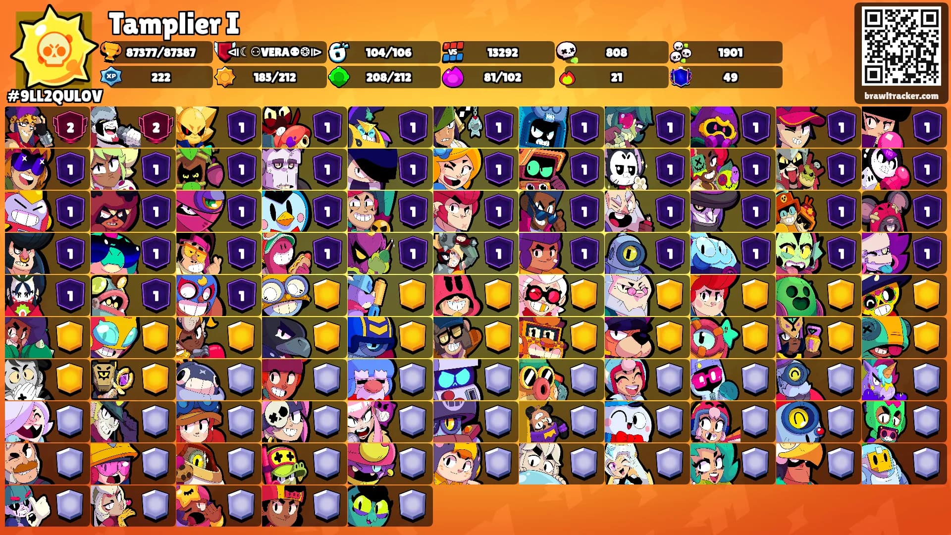 Tamplier I's Ranks