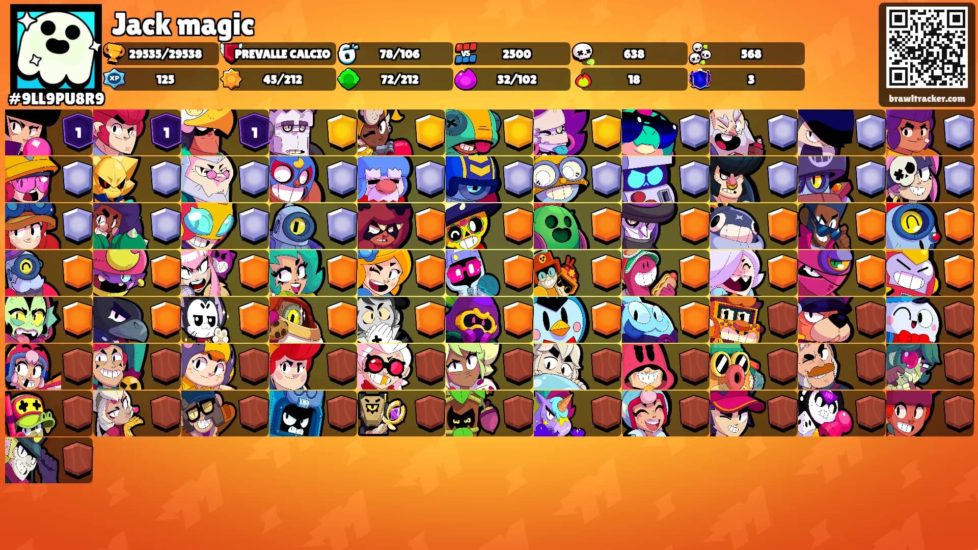 Jack magic's Ranks