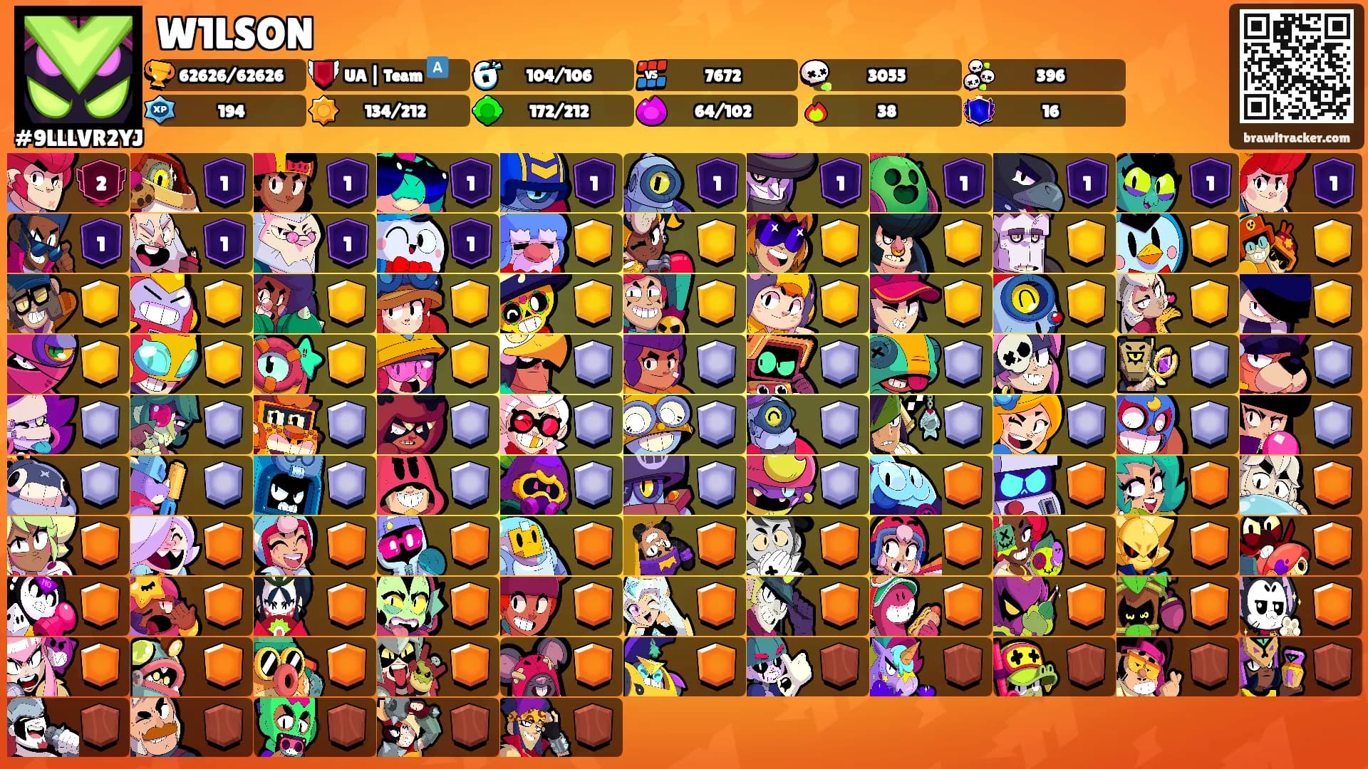 W1LSON's Ranks