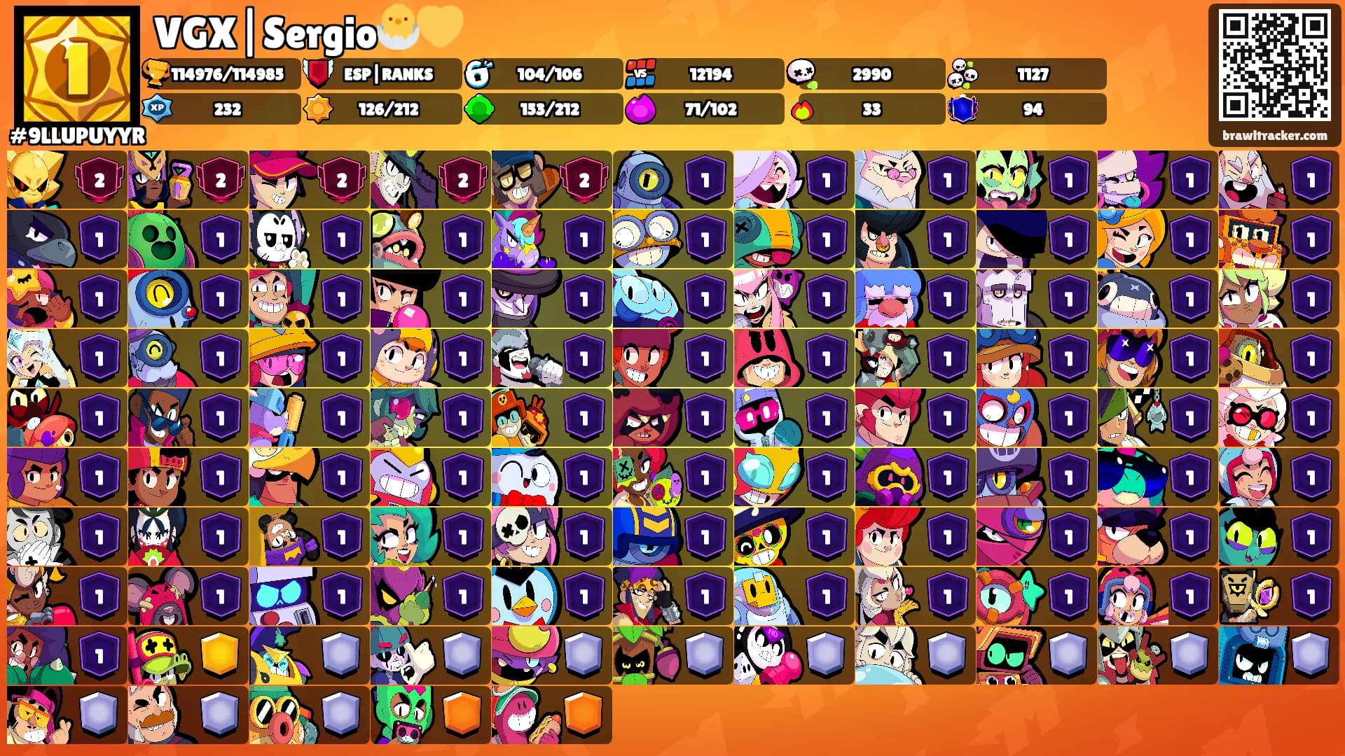VGX|Sergio🐣💛's Ranks