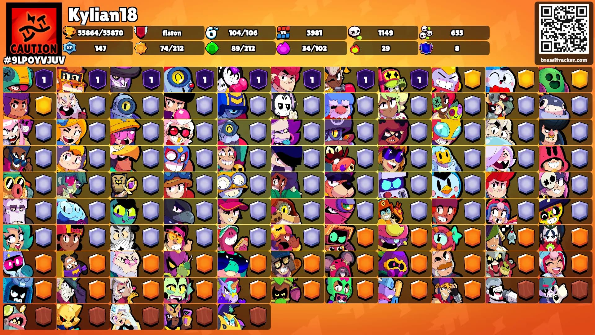 Kylian18's Ranks