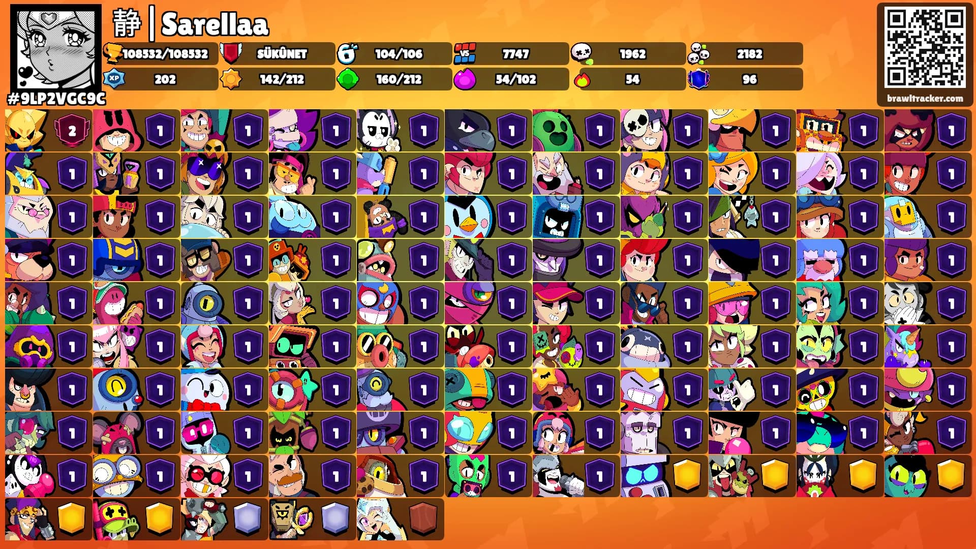 静|Sarellaa's Ranks