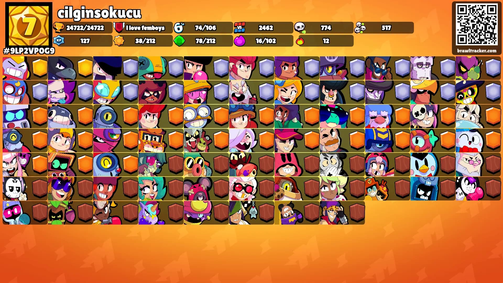 cilginsokucu's Ranks