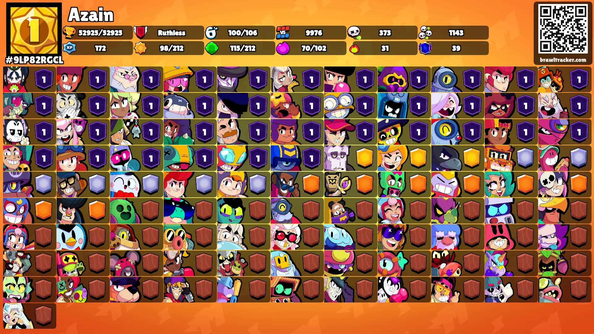 Azain's Ranks
