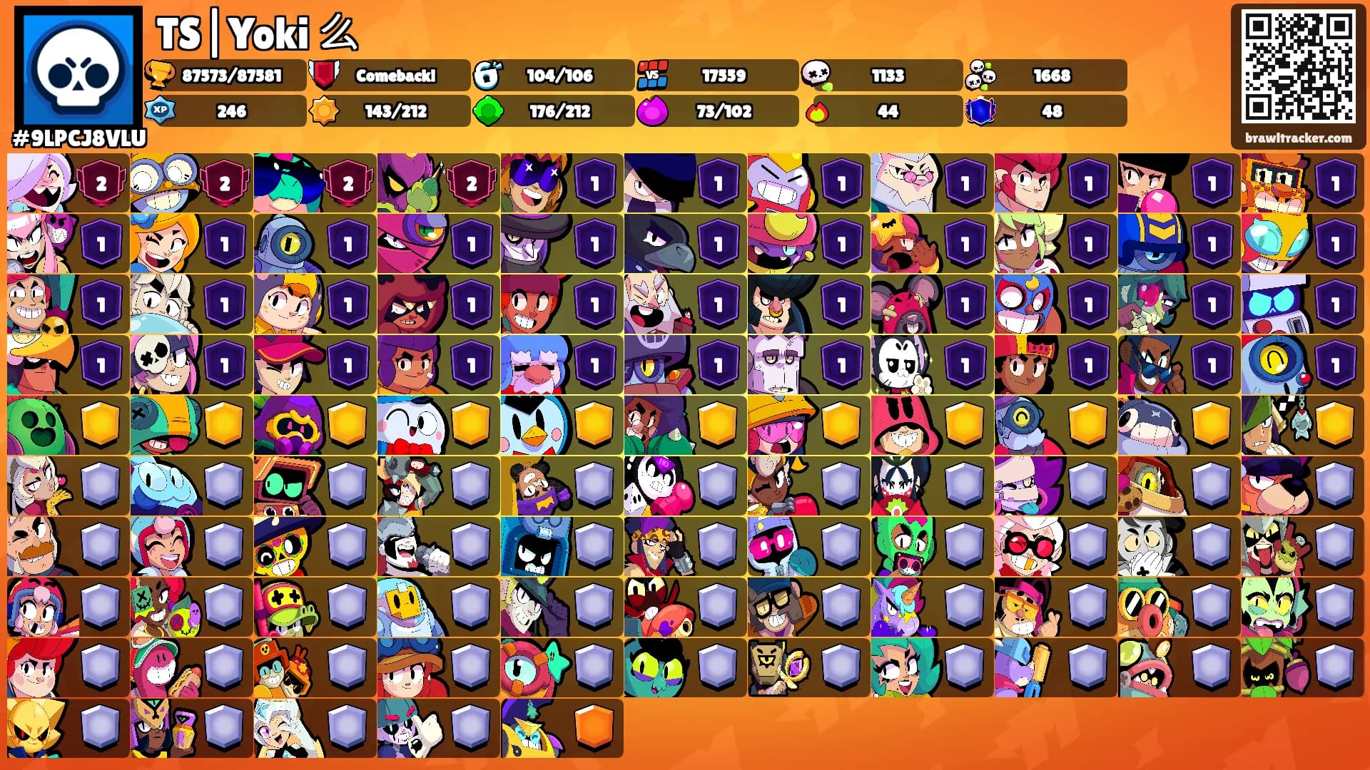 TS|Yoki 么's Ranks