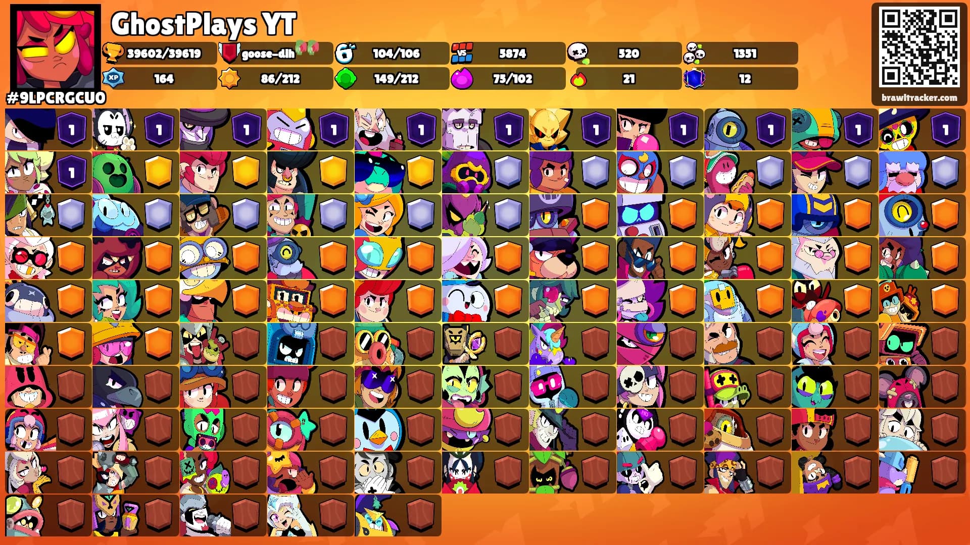 GhostPlays YT's Ranks