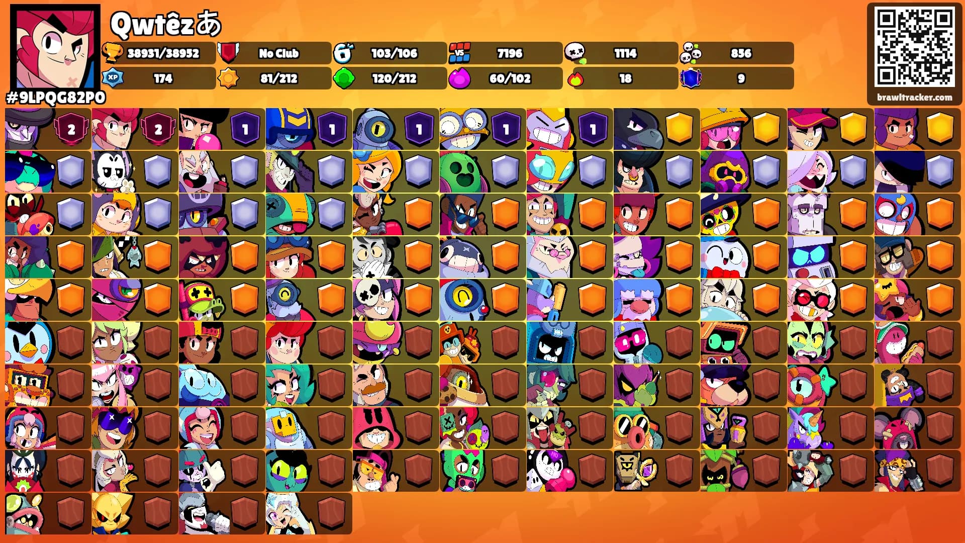 Qwtêzあ's Ranks