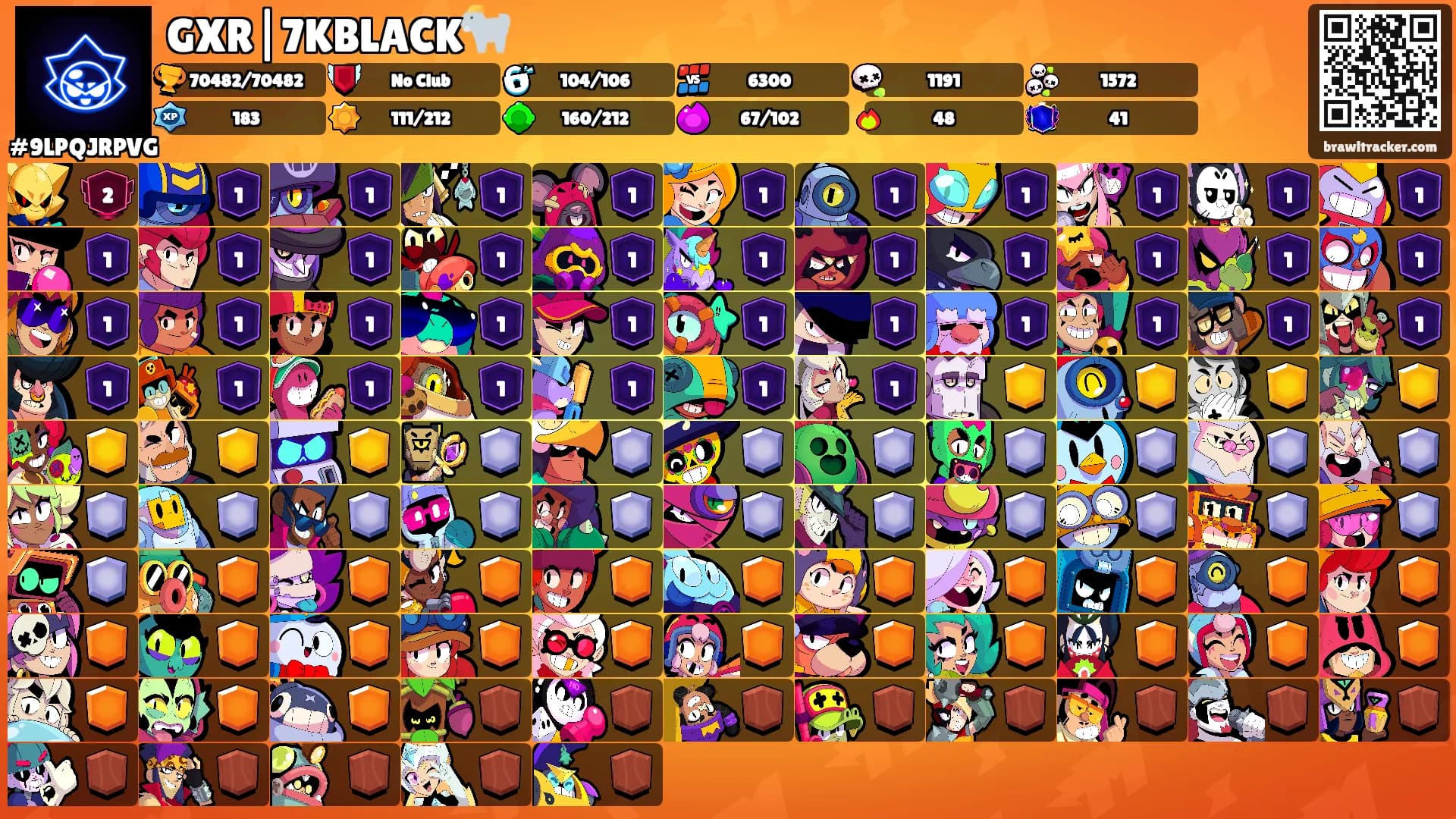 GXR|7KBLACK🐐's Ranks