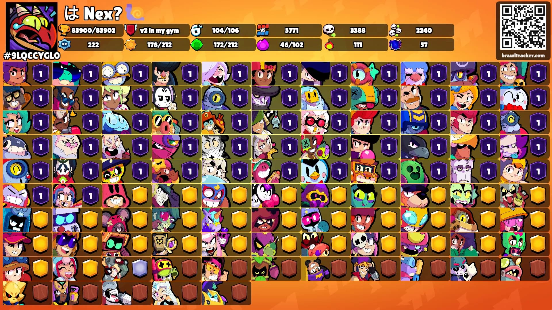 は Nex? 🐌's Ranks
